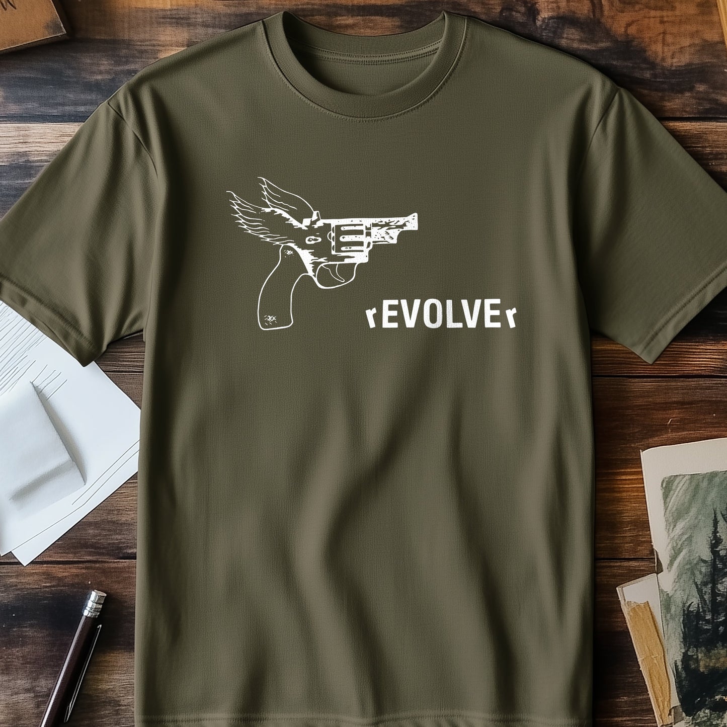 Revolver T-shirt: Shoot for Fun! üéØ |