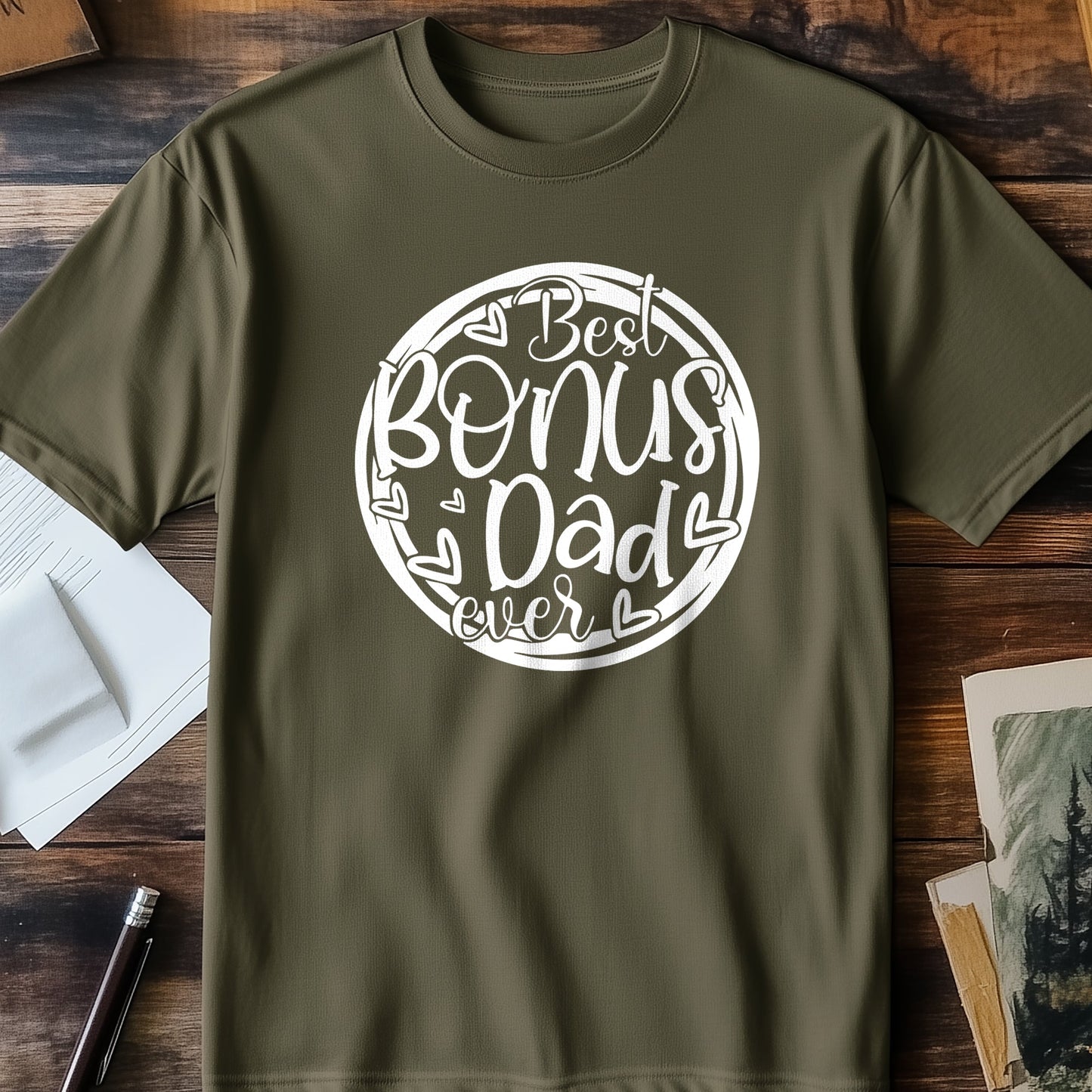 Best Bonus Dad T-Shirt