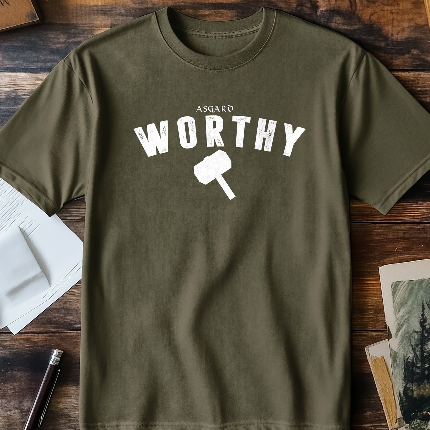 Worthy Hammer T-Shirt - Unleash Your