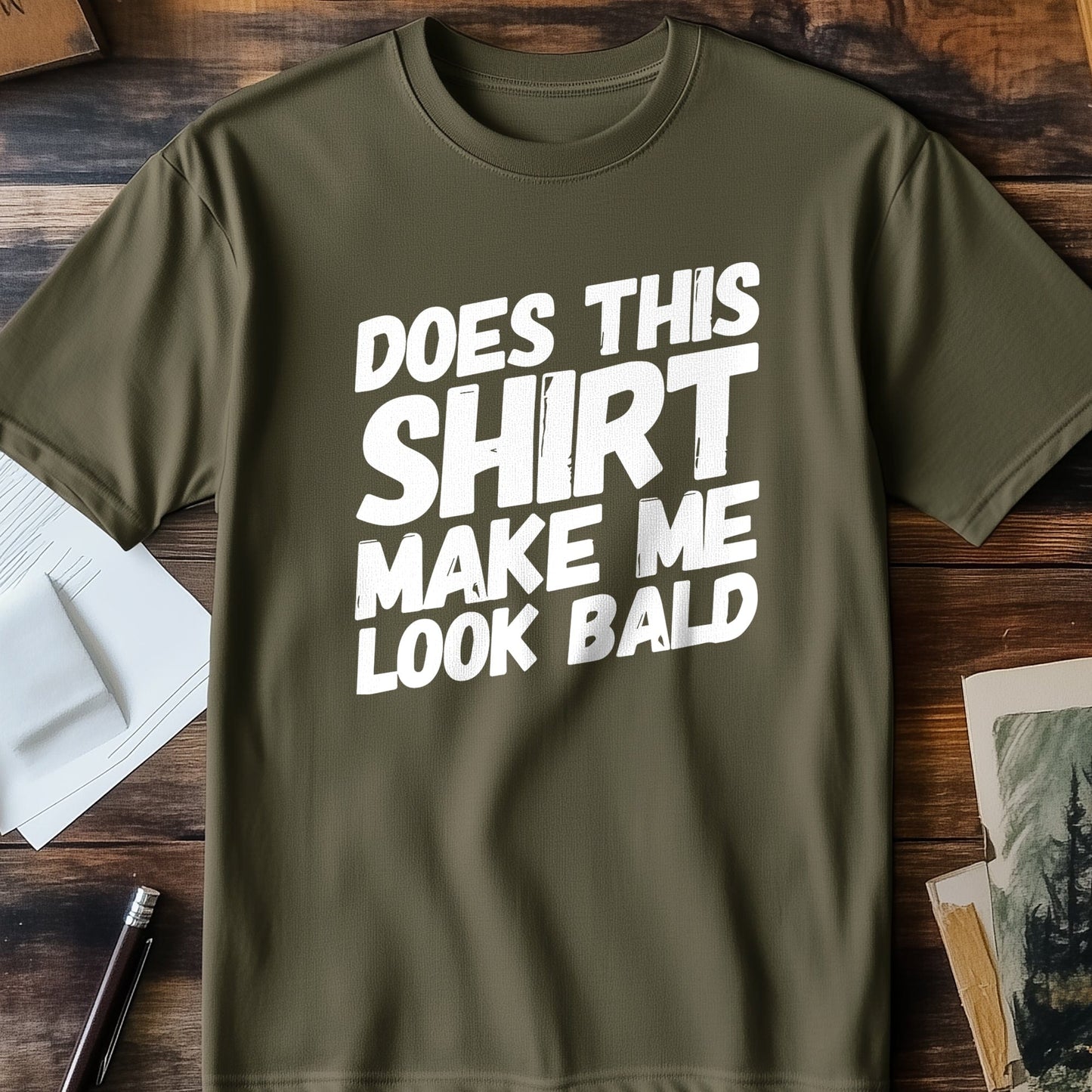 Does This Shirt Make Me Look Bald?