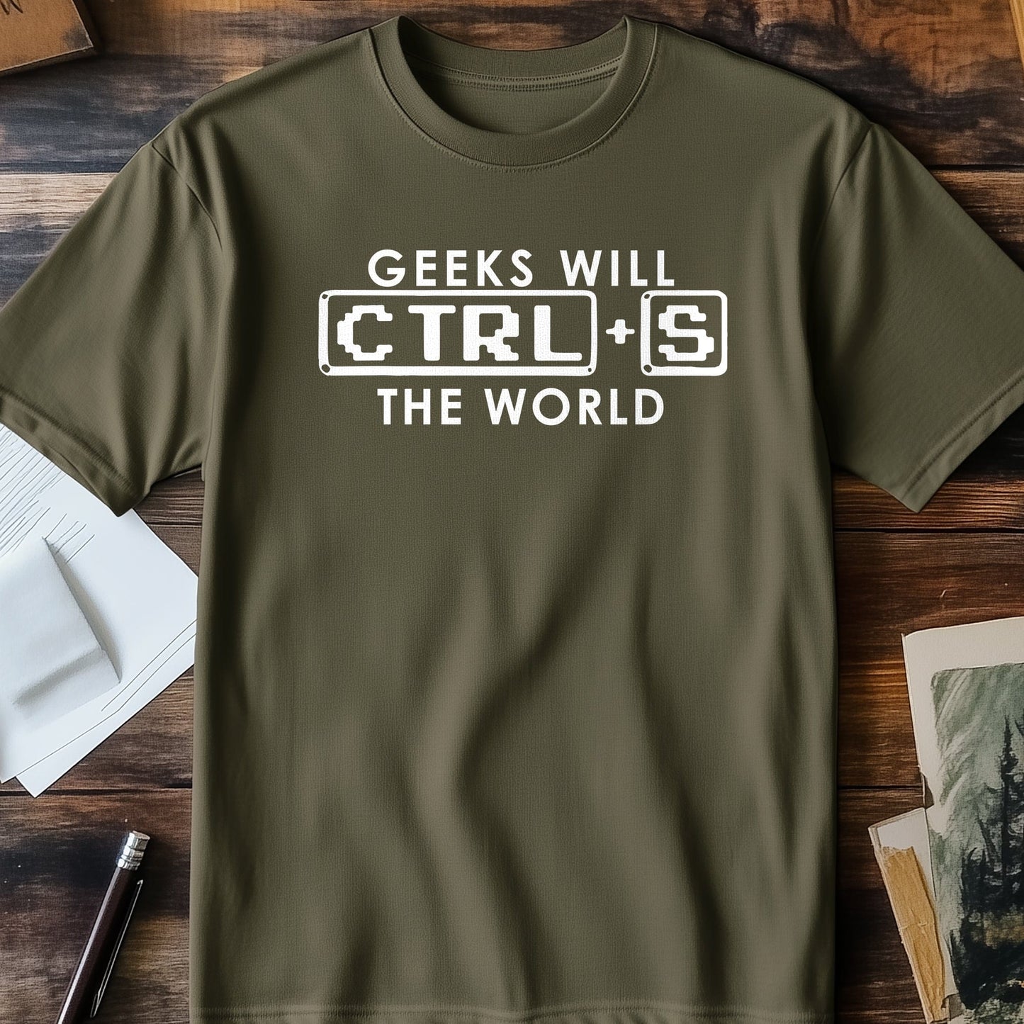 Geeks Will Save the World T-Shirt