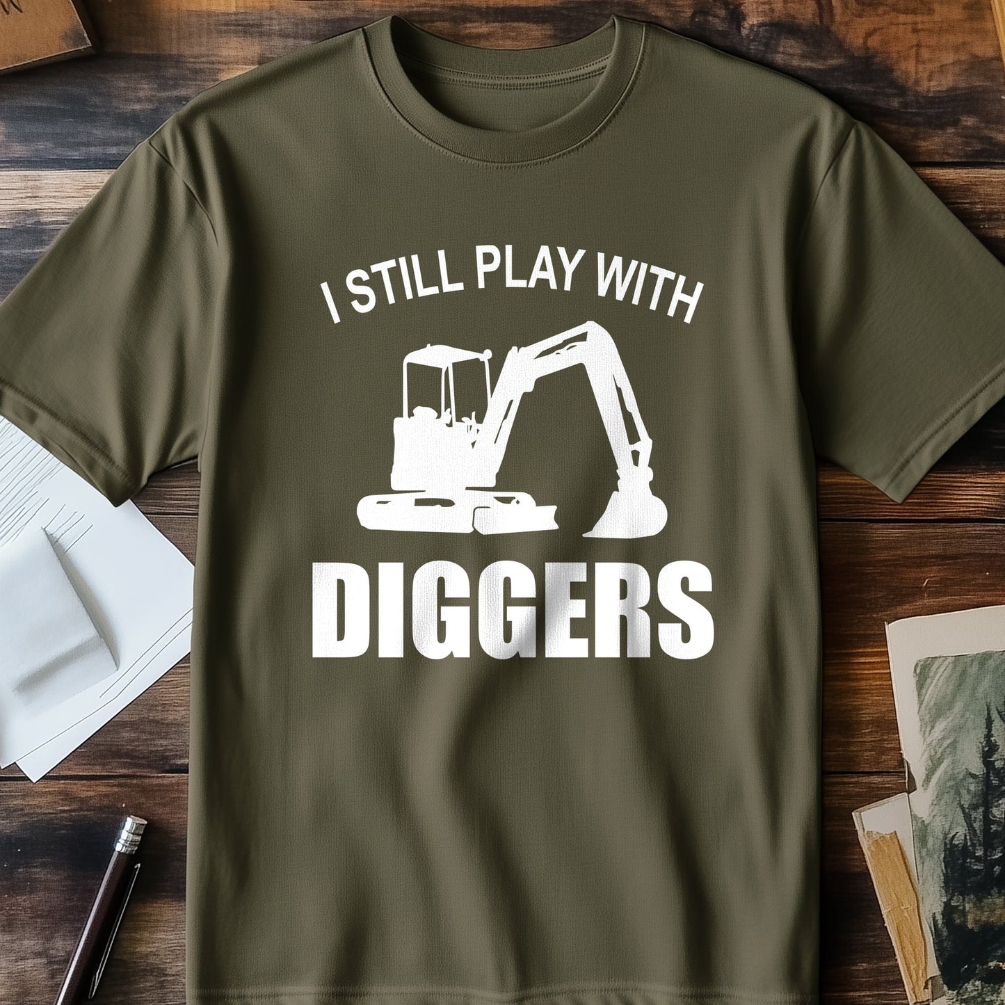 Play with Diggers T-Shirt - Digging