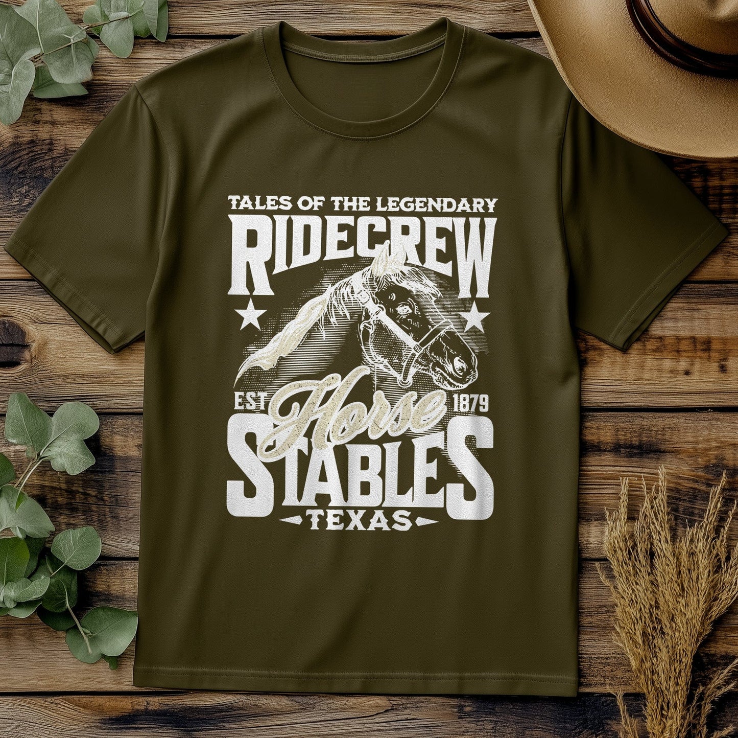 Ridecrew Horse Stables T-Shirt