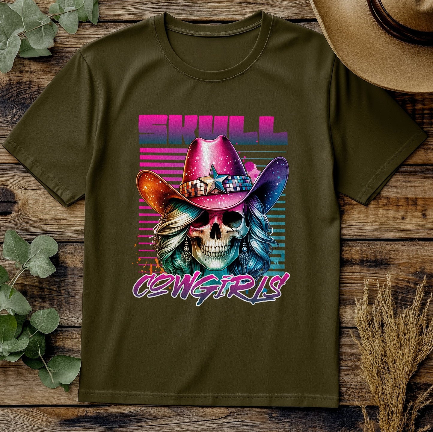 Skull Cowgirls t-shirt