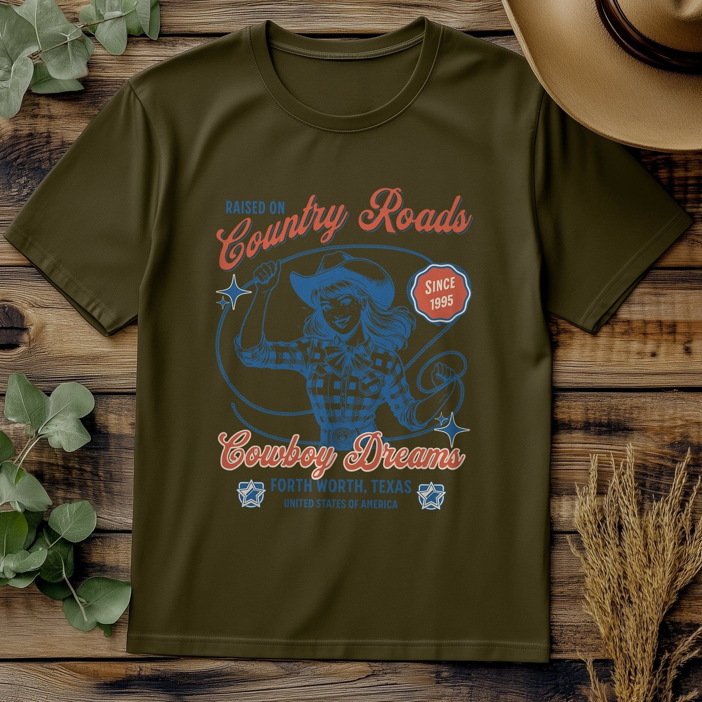 Raised On Country Road T-shirt -