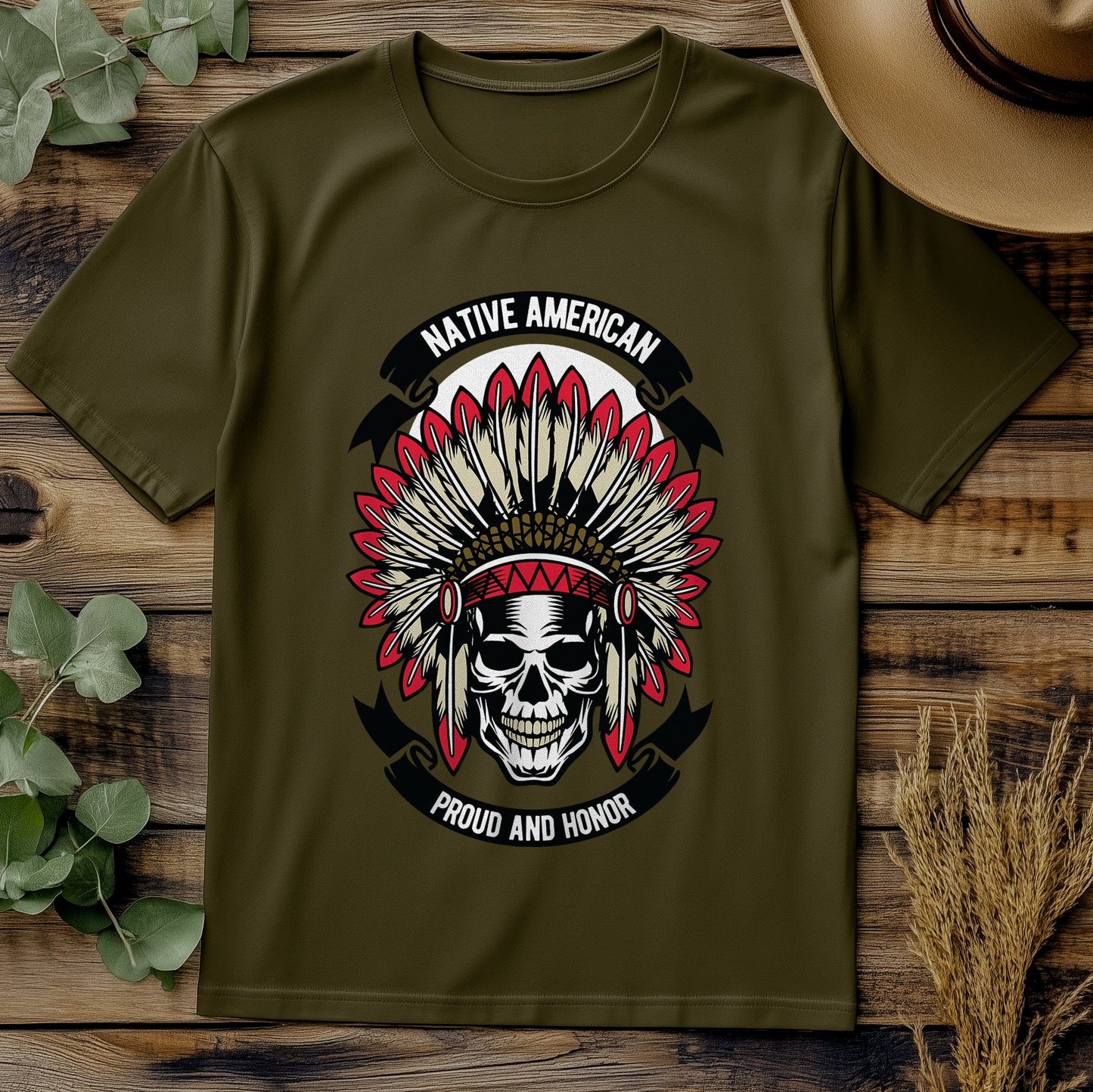 Native American Skull t-shirt
