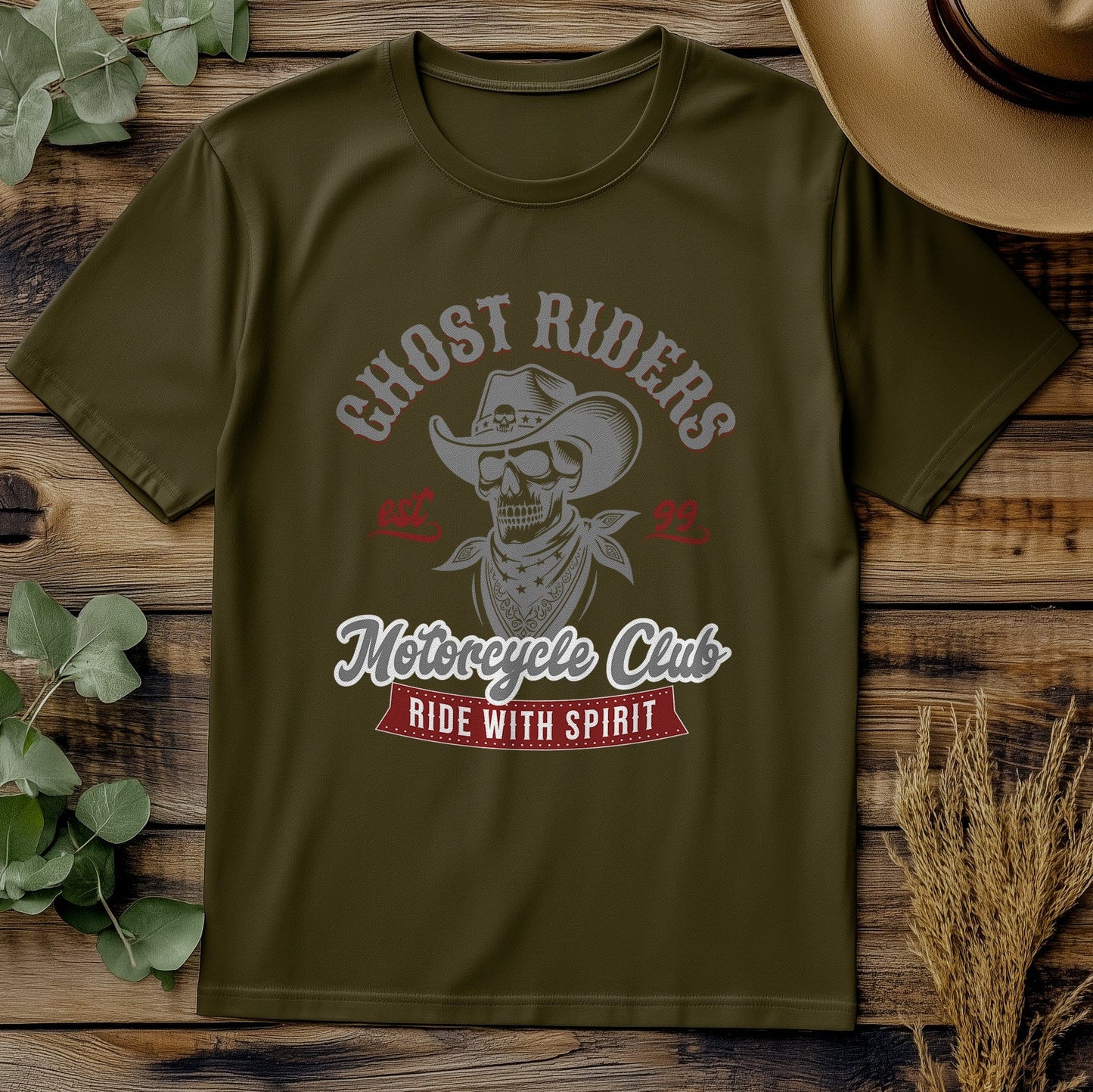 Cowboy Ghost Rider T-Shirt -