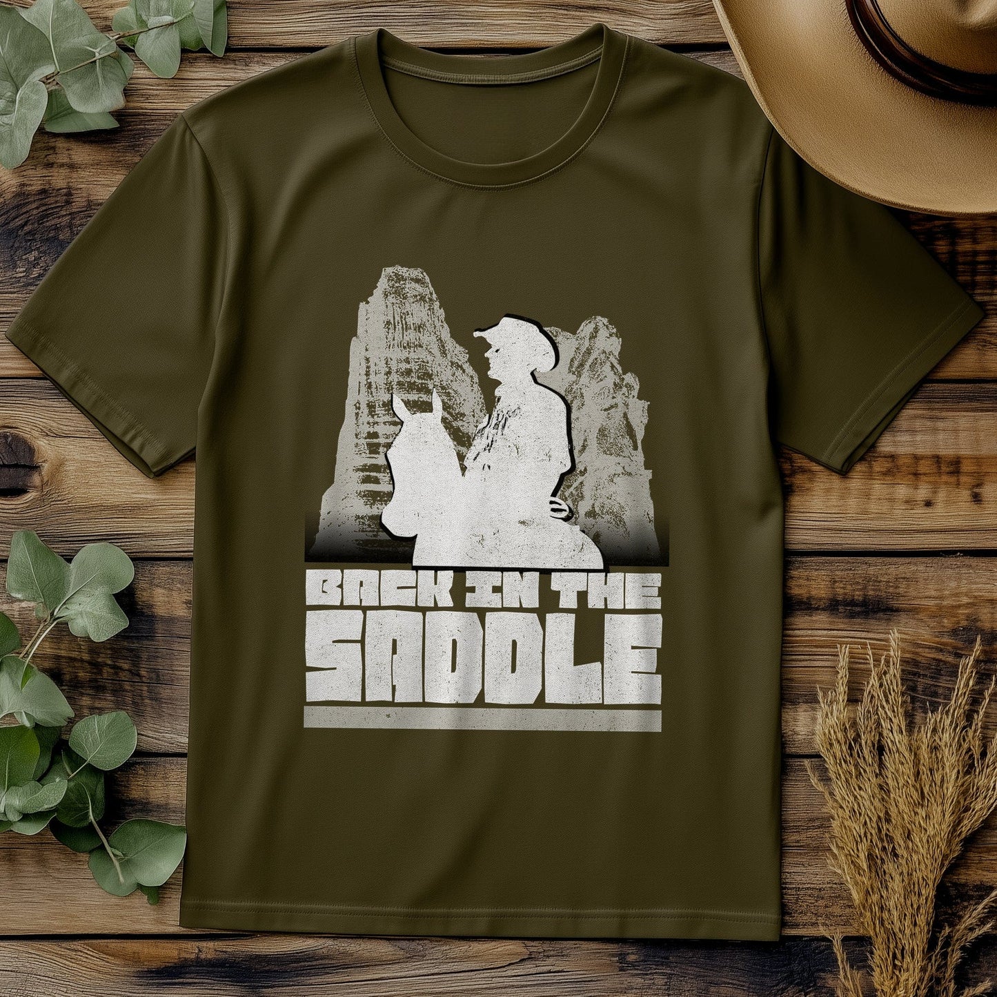 Back in the Saddle Cowboy T-Shirt