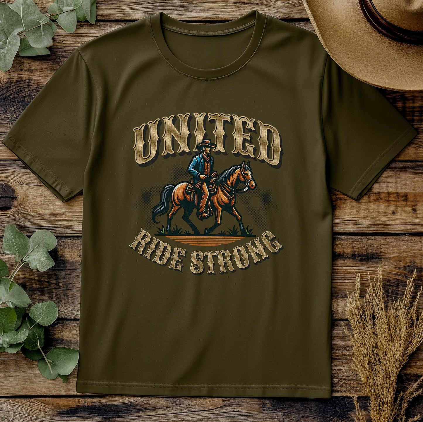 United Ride Strong t-shirt - Saddle Up