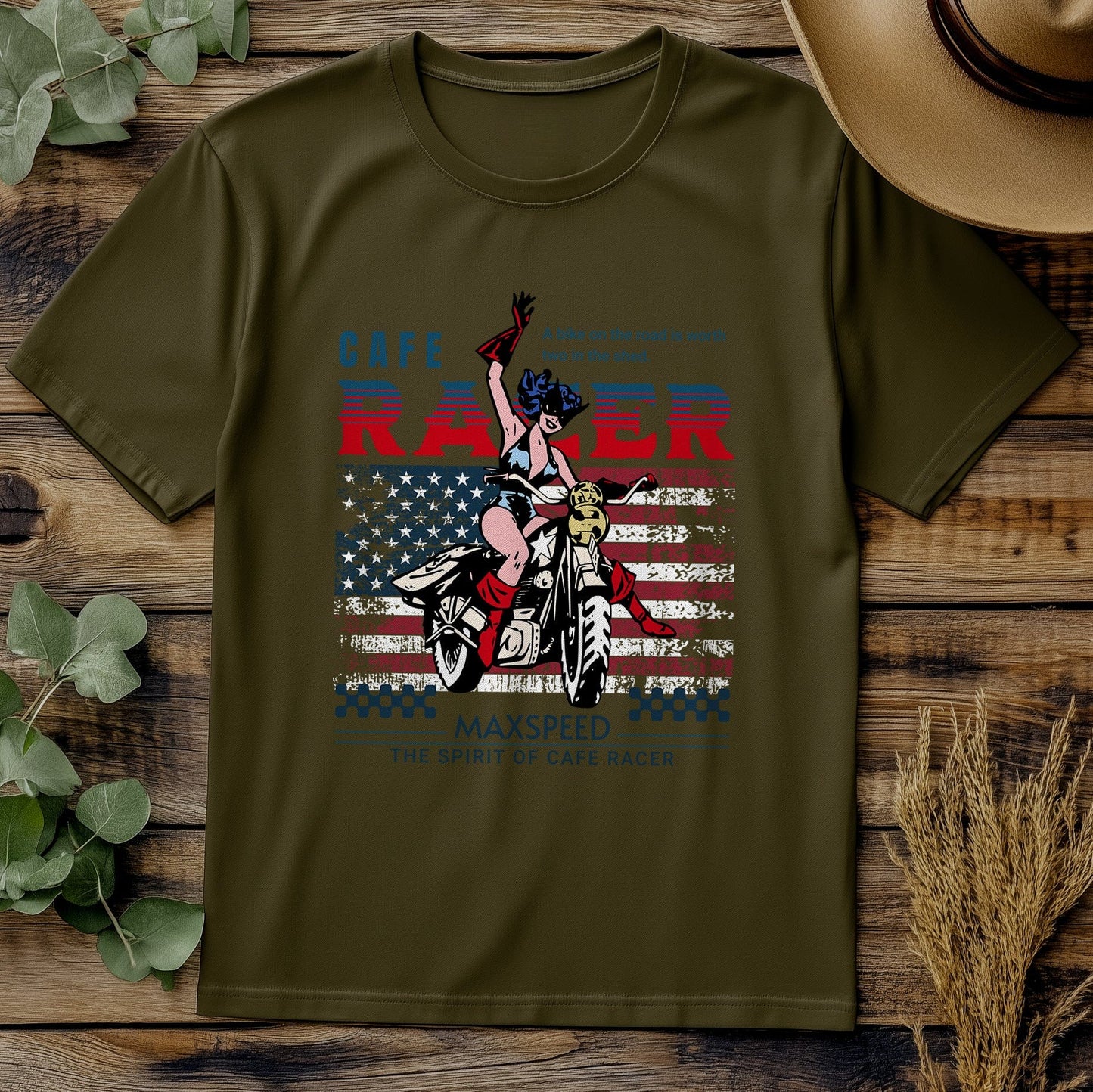 Cafe Racer Cowboy T-Shirt
