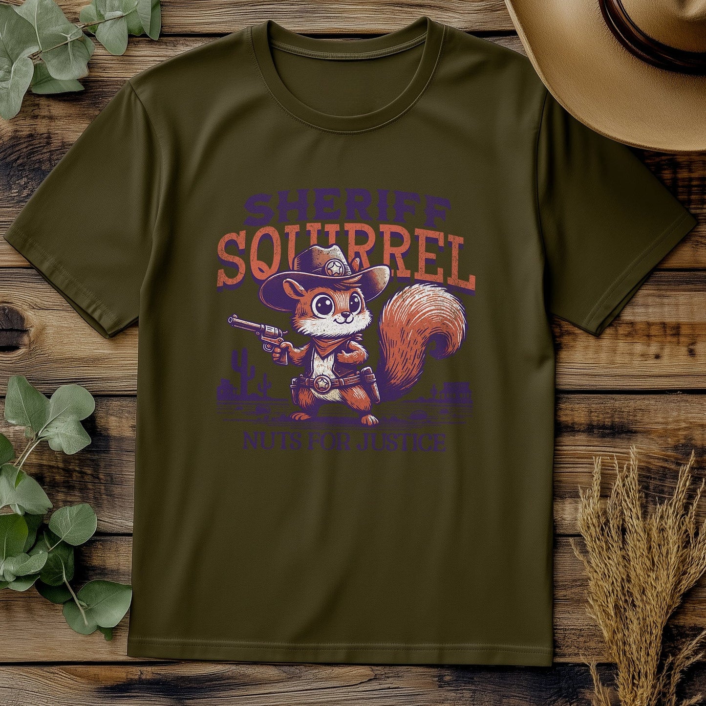 Sheriff Squirrel T-shirt
