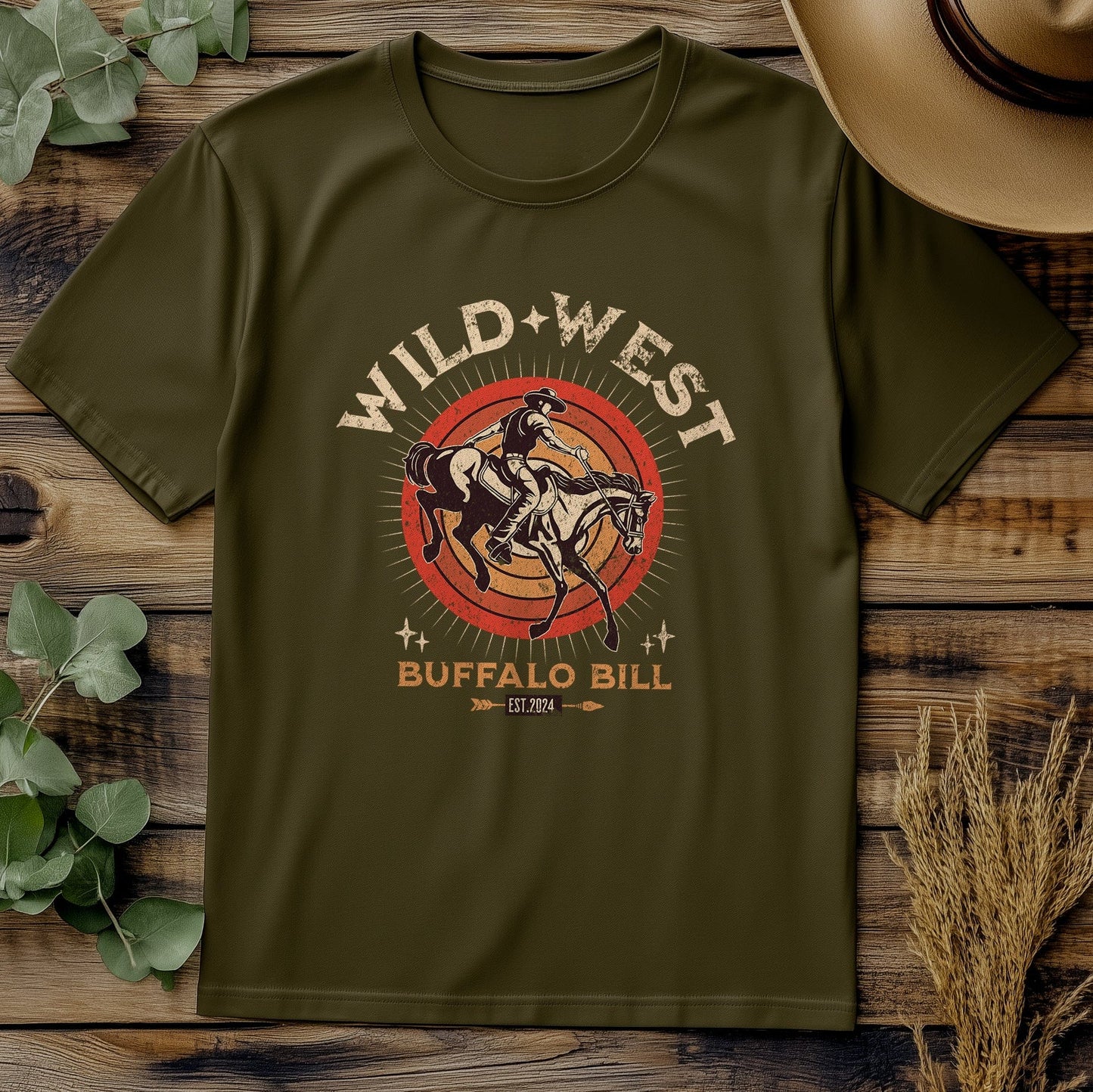 Wild West Buffalo Bill T-Shirt -