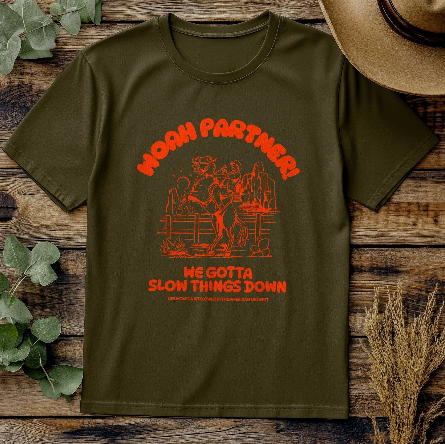 Woah Partner 2 Cowboy T-Shirt