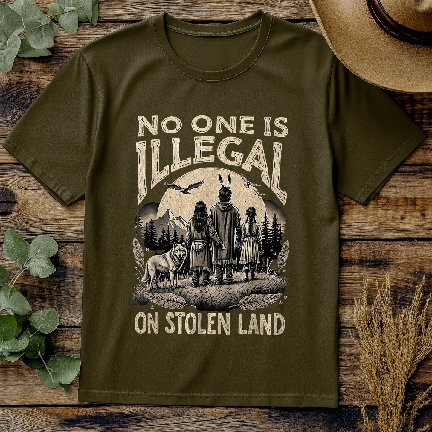 No One Is Illegal T-shirt