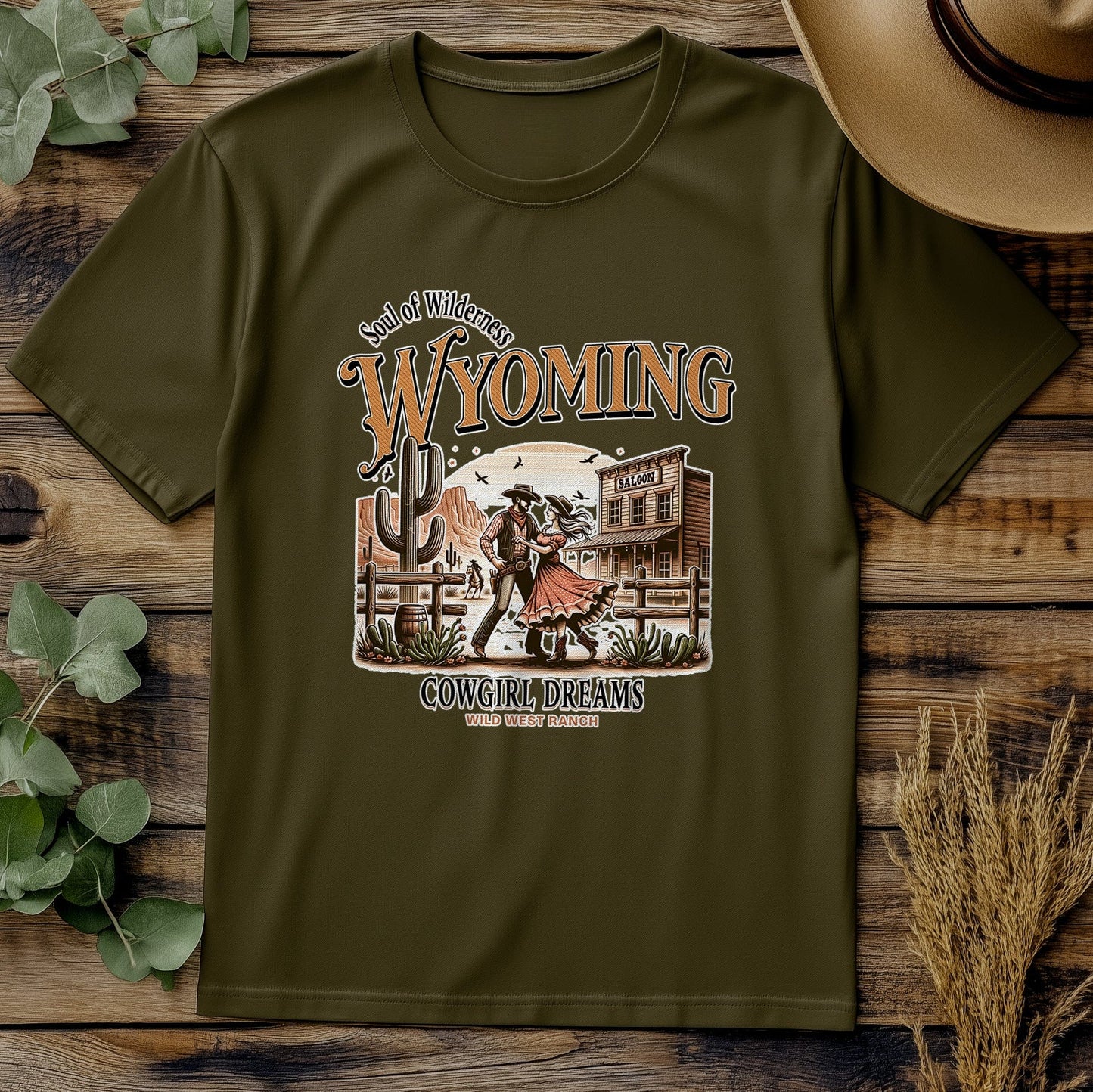 Wyoming Cowboy T-shirt