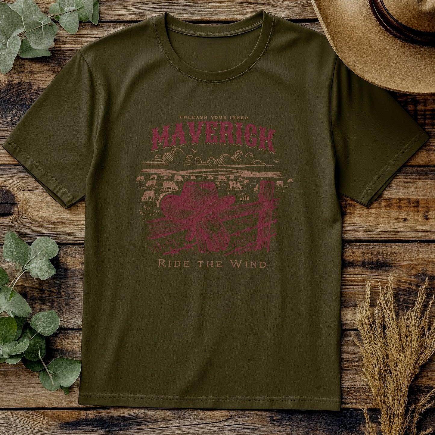 Maverick Cowboy T-Shirt - Saddle Up