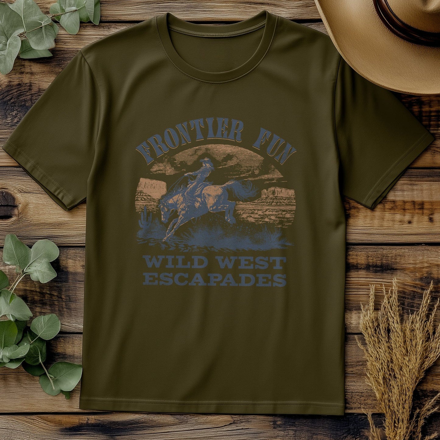 Frontier Fun Cowboy T-shirt - Yippee