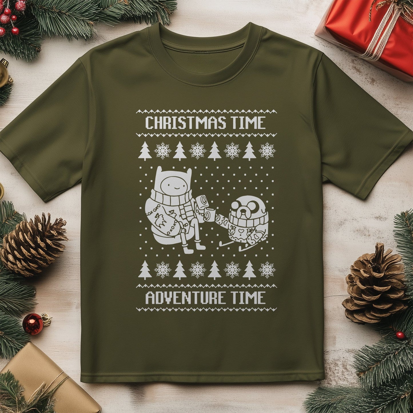 Christmas Time Adventure T-shirt -