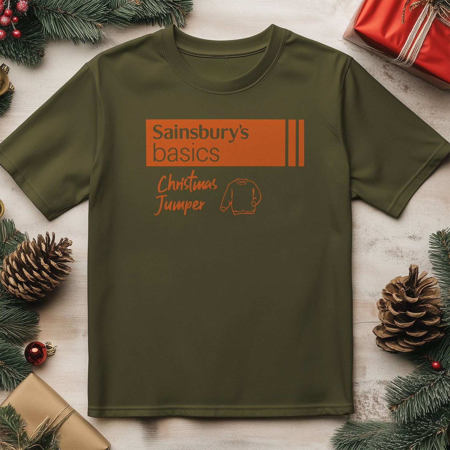 Sainsbury's Christmas Jumper T-shirt