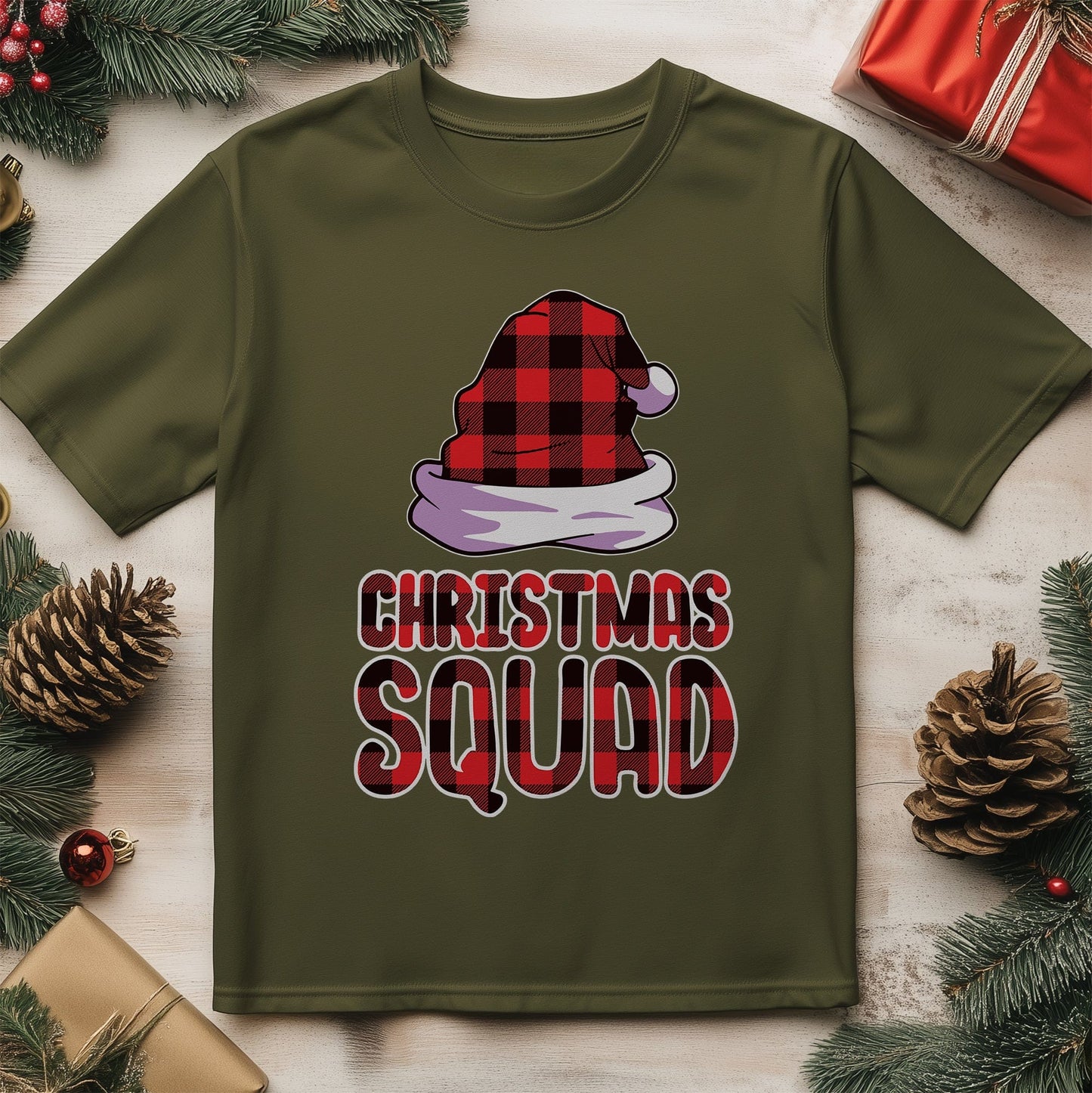 Christmas Squad Matching T-shirt -