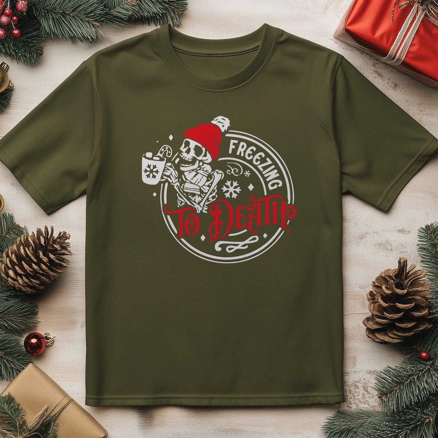 Freeze to Death t-shirt - Chill Out