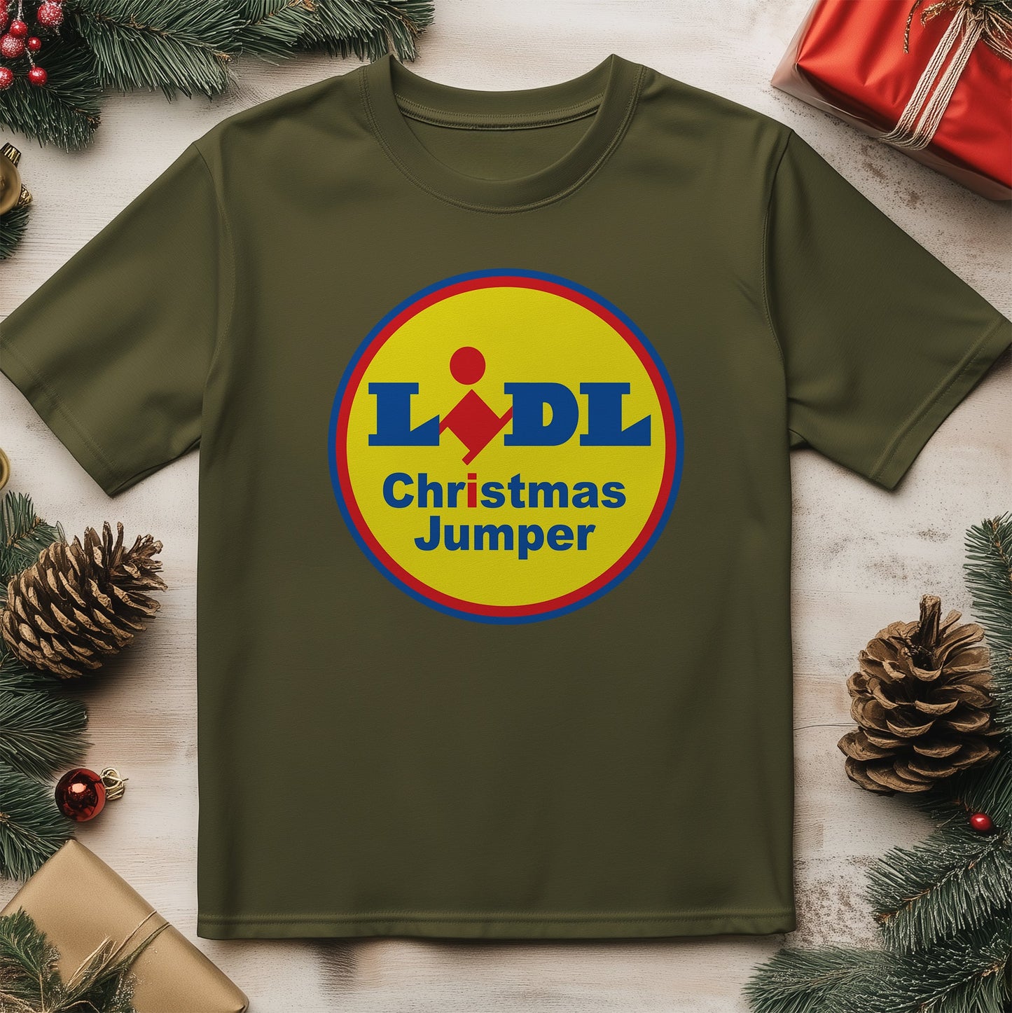Lidl Christmas Jumper T-shirt -