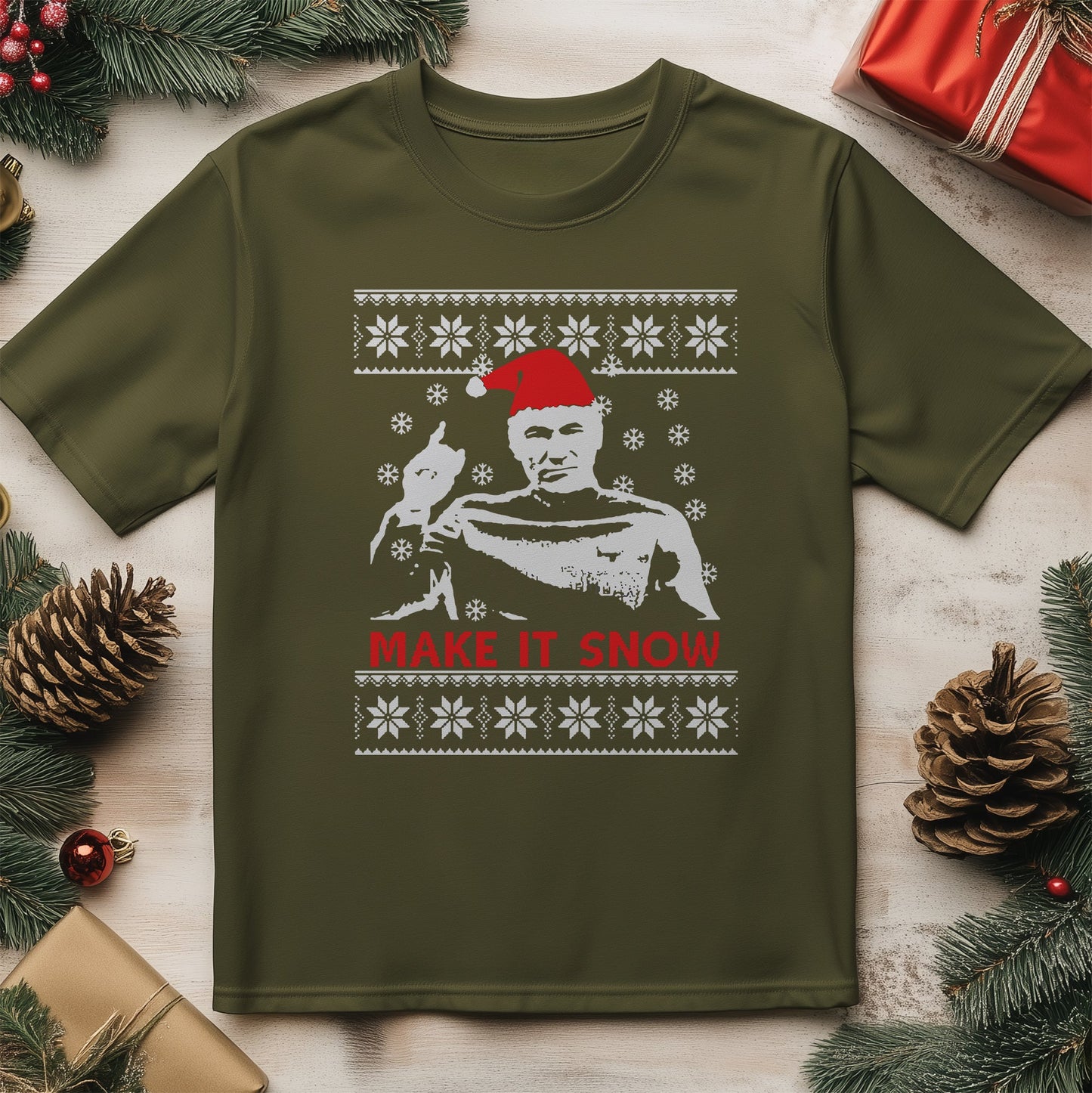 Make It Snow T-shirt - Hilarious