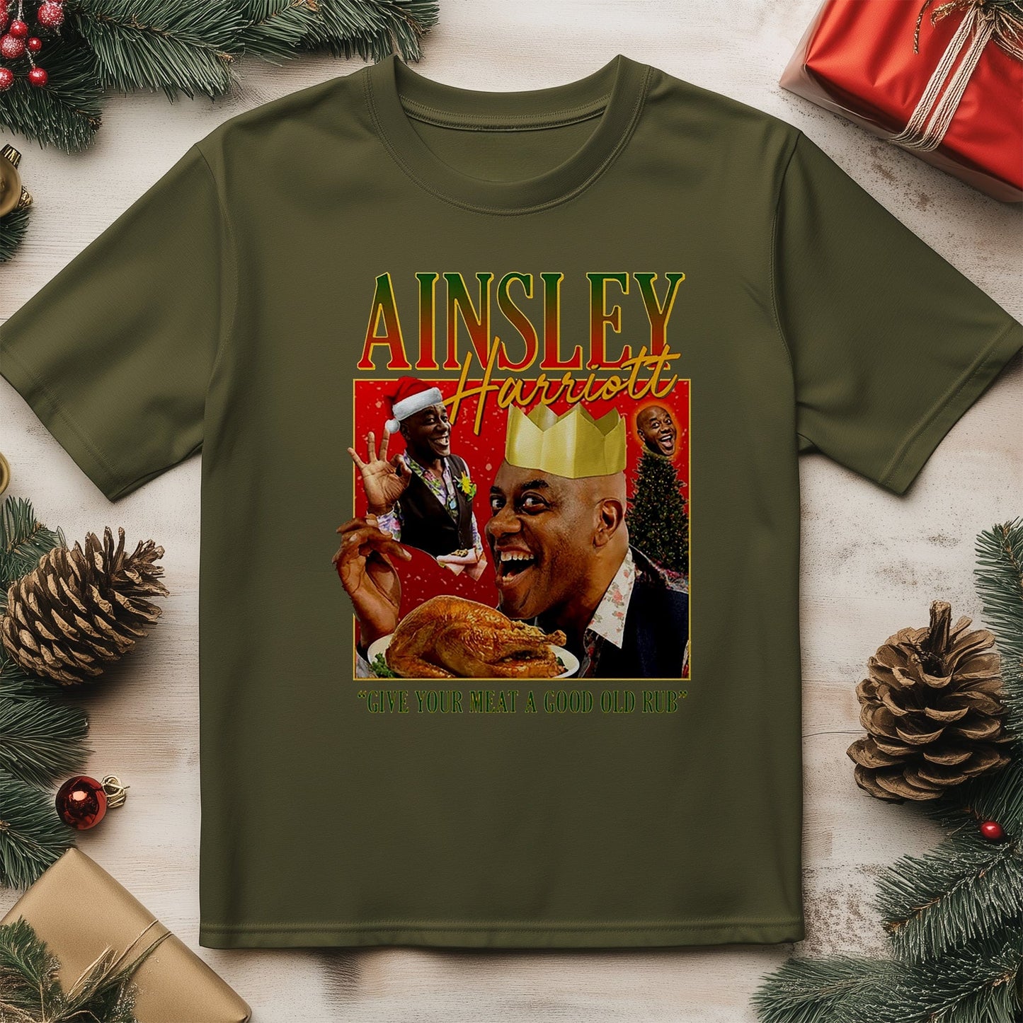 Ainsley Christmas Meat T-Shirt
