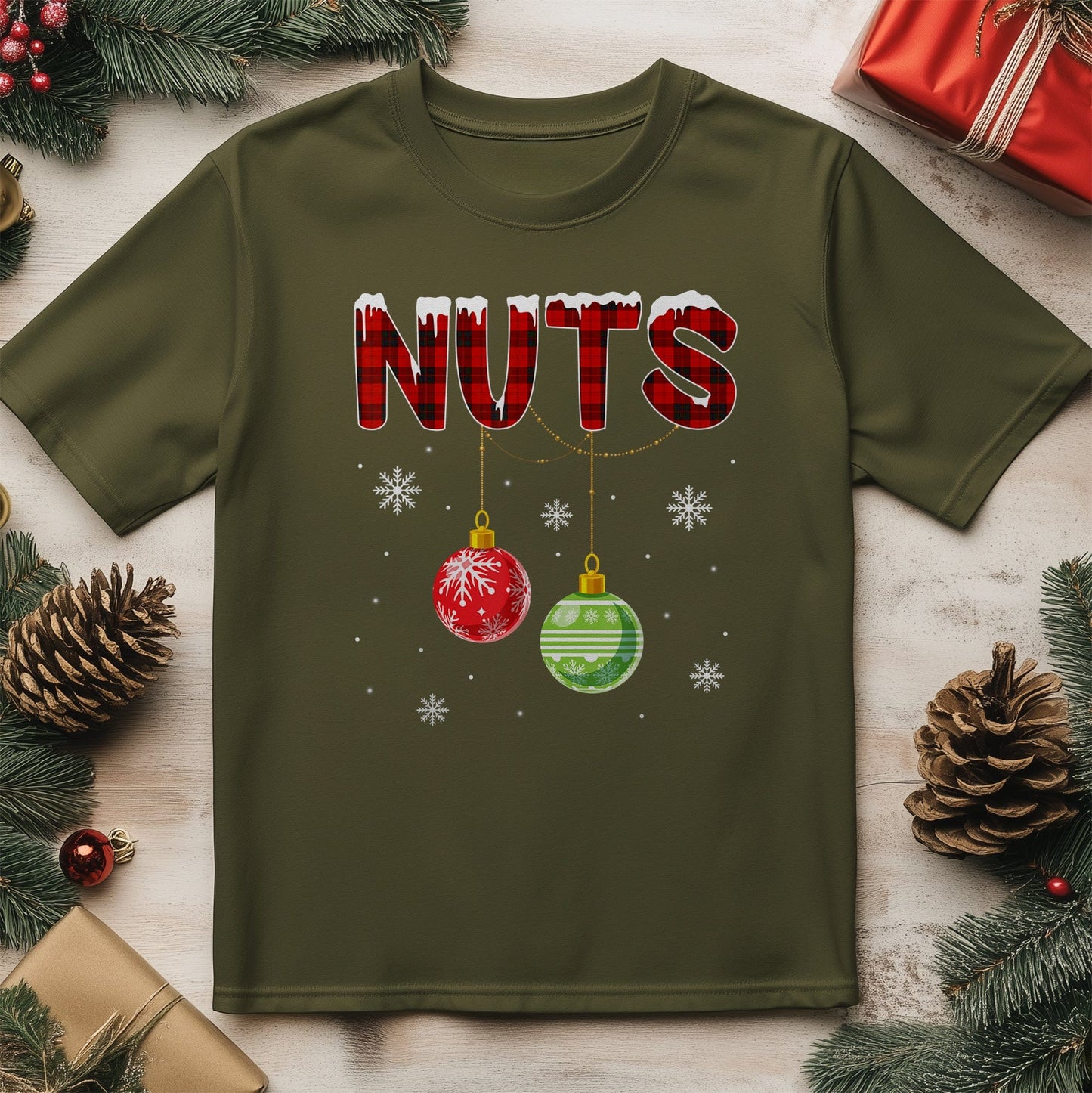 Chestnuts Matching Christmas T-shirt
