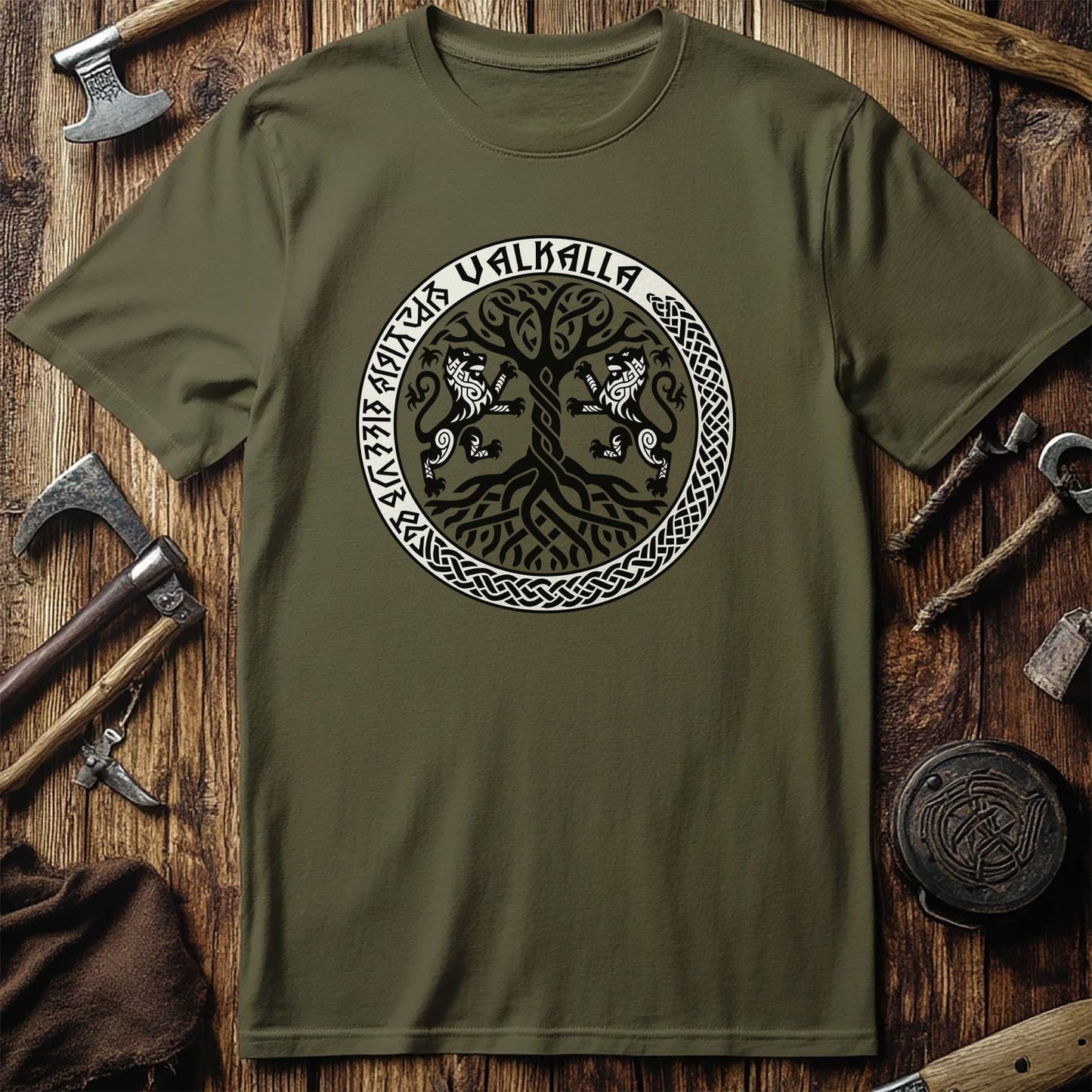 Vikings Nordic41 T-shirt Majestic tree