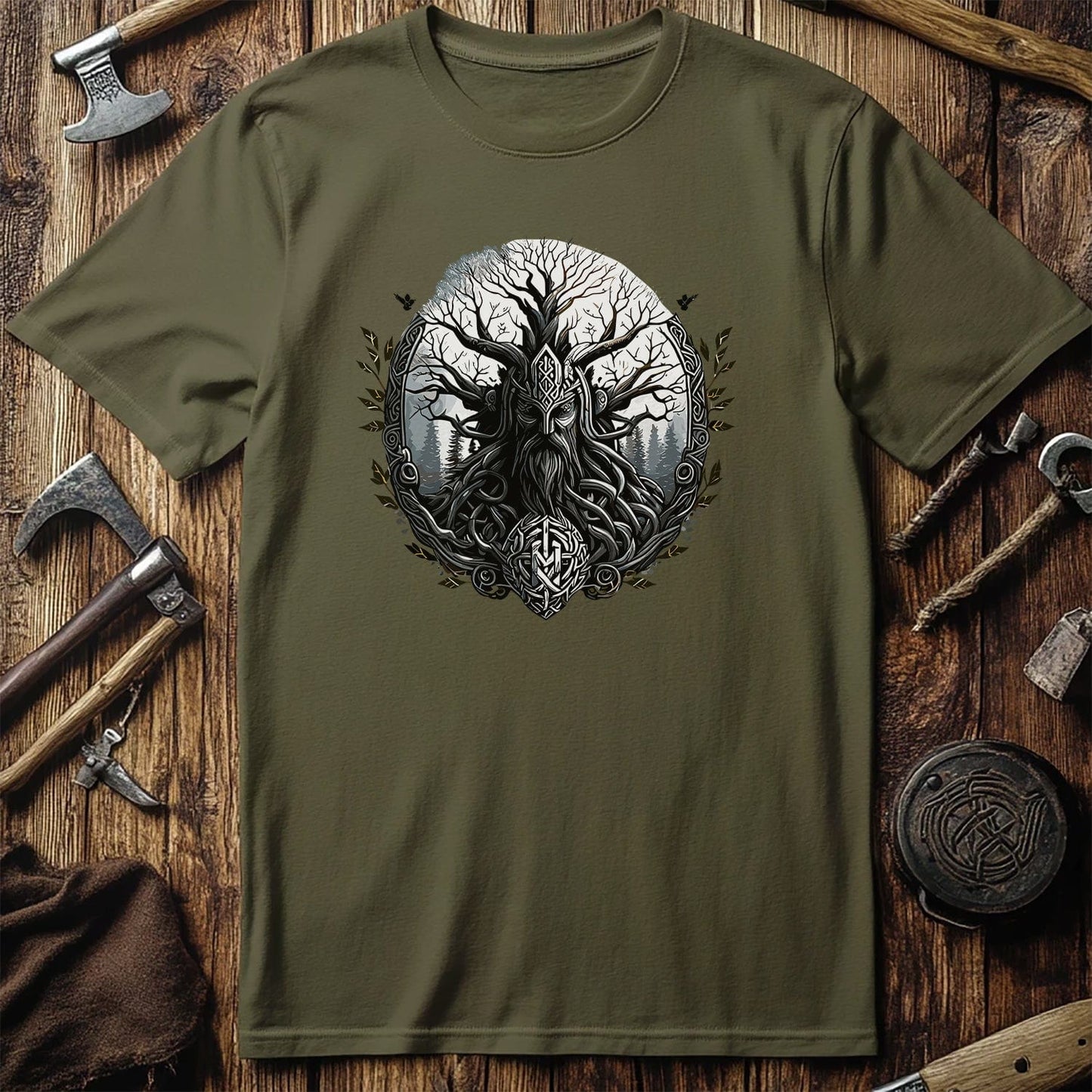Vikings Nordic60 T-Shirt Tree of life