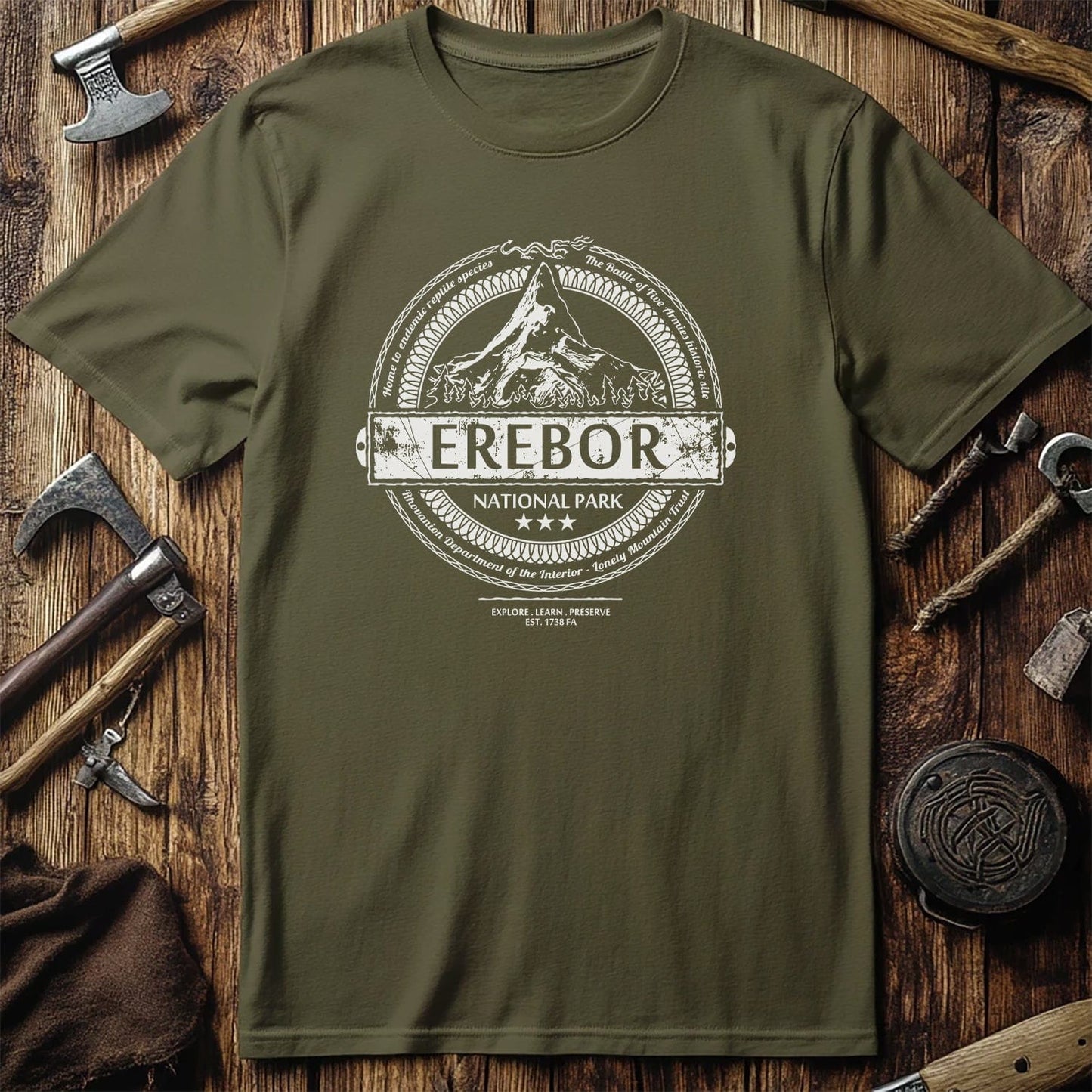 Erebor Park T-shirt - Hilariously