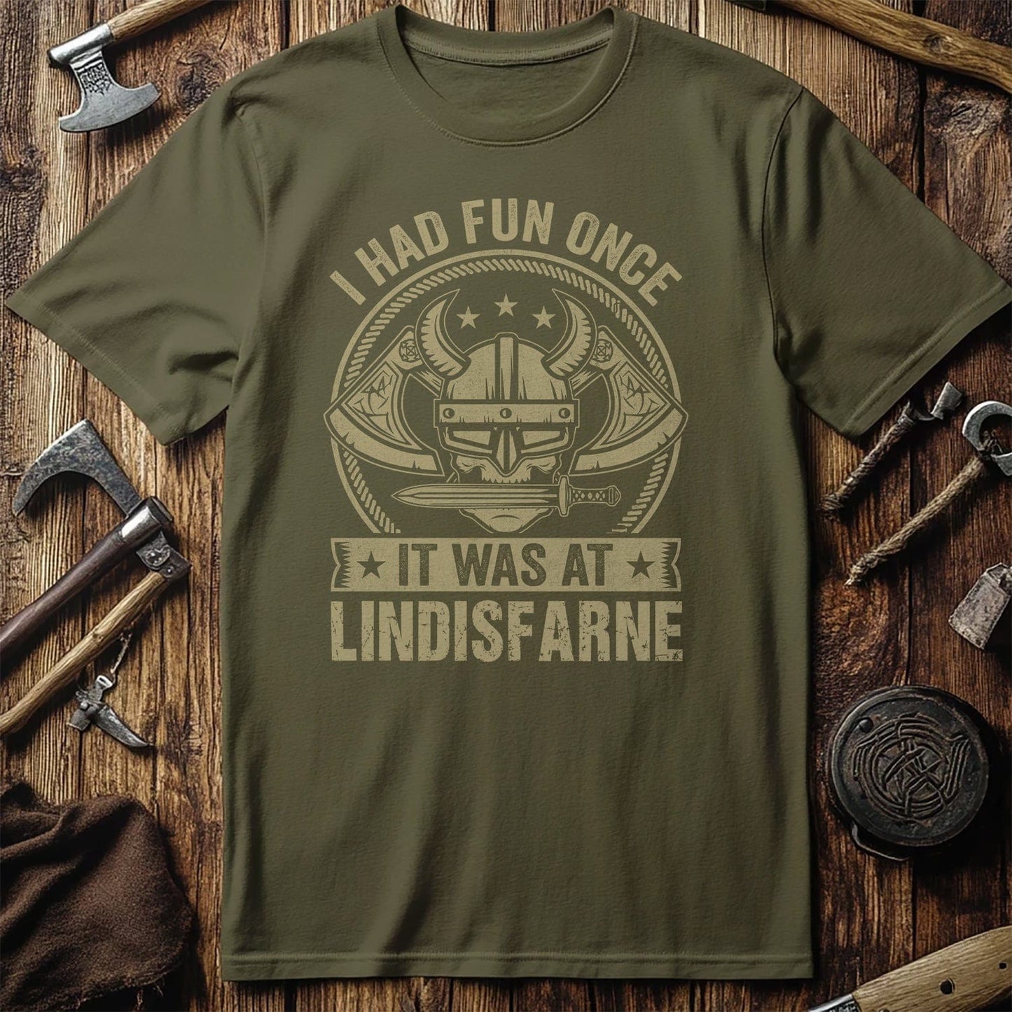 I Had Fun Once Lindisfarne T-shirt