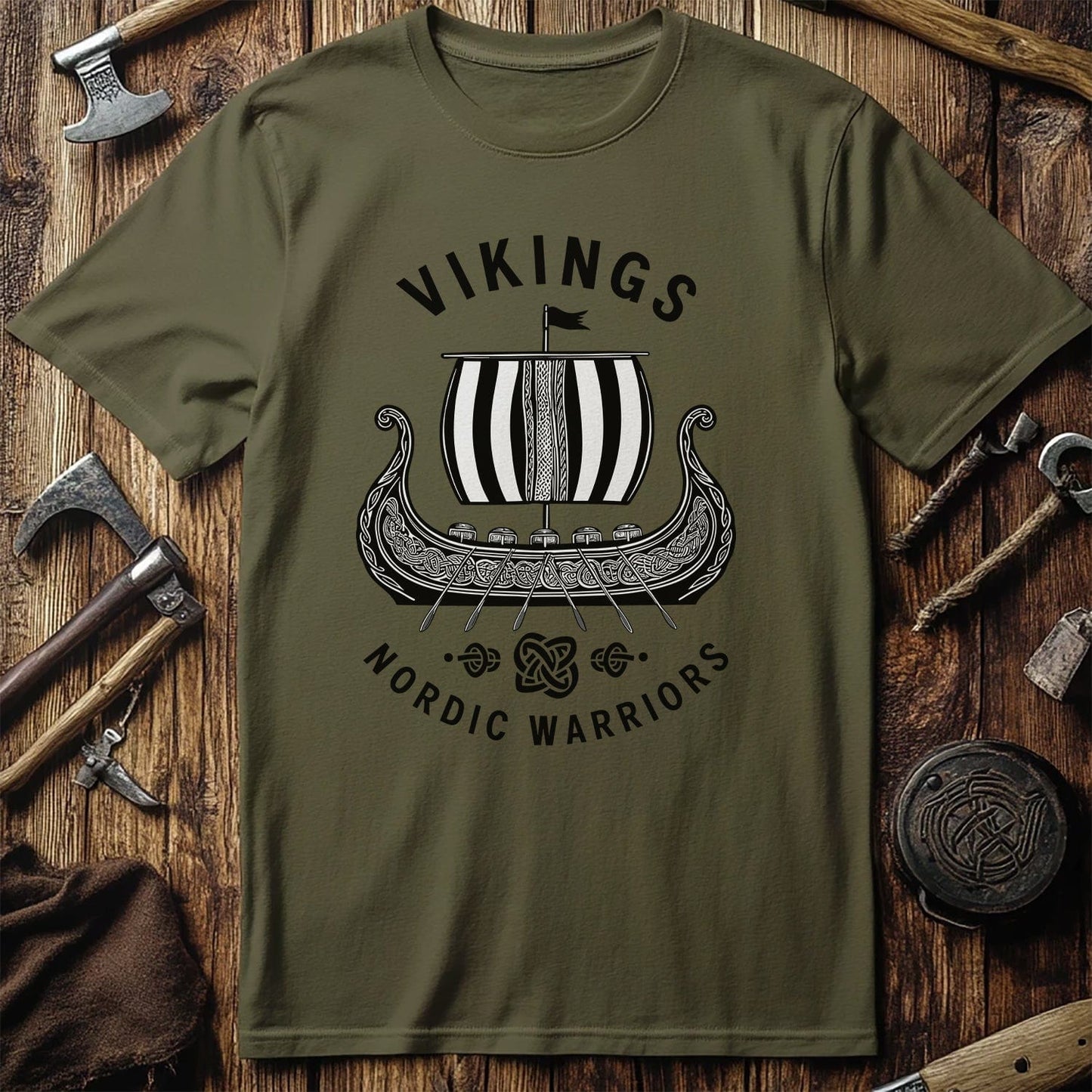 Vikings Nordic29 t-shirt Longboat