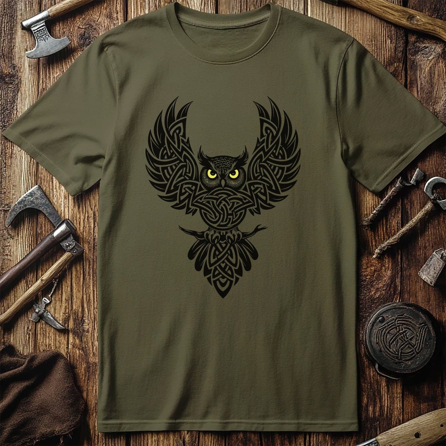 Vikings Nordic51 T-Shirt Owl