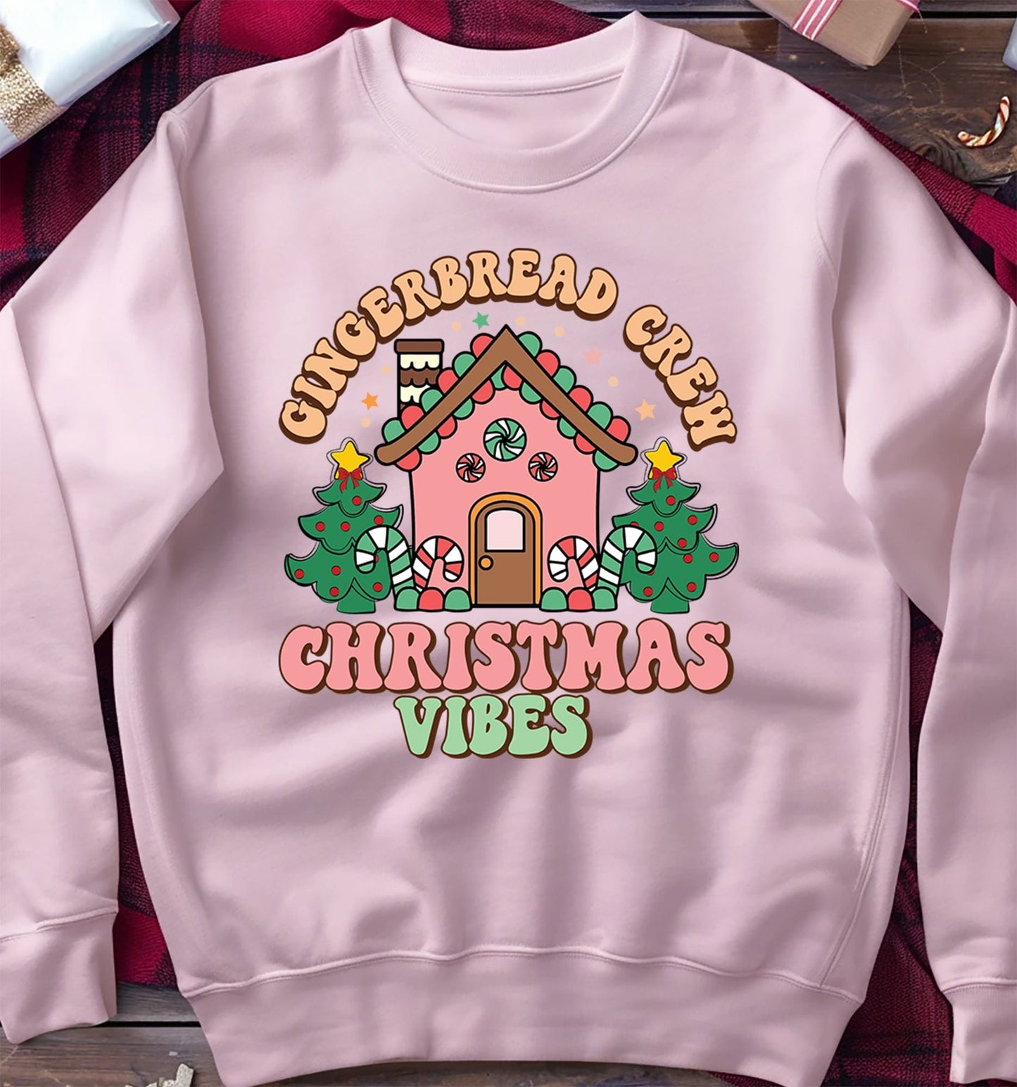 Gingerbread Christmas Vibes Sweatshirt