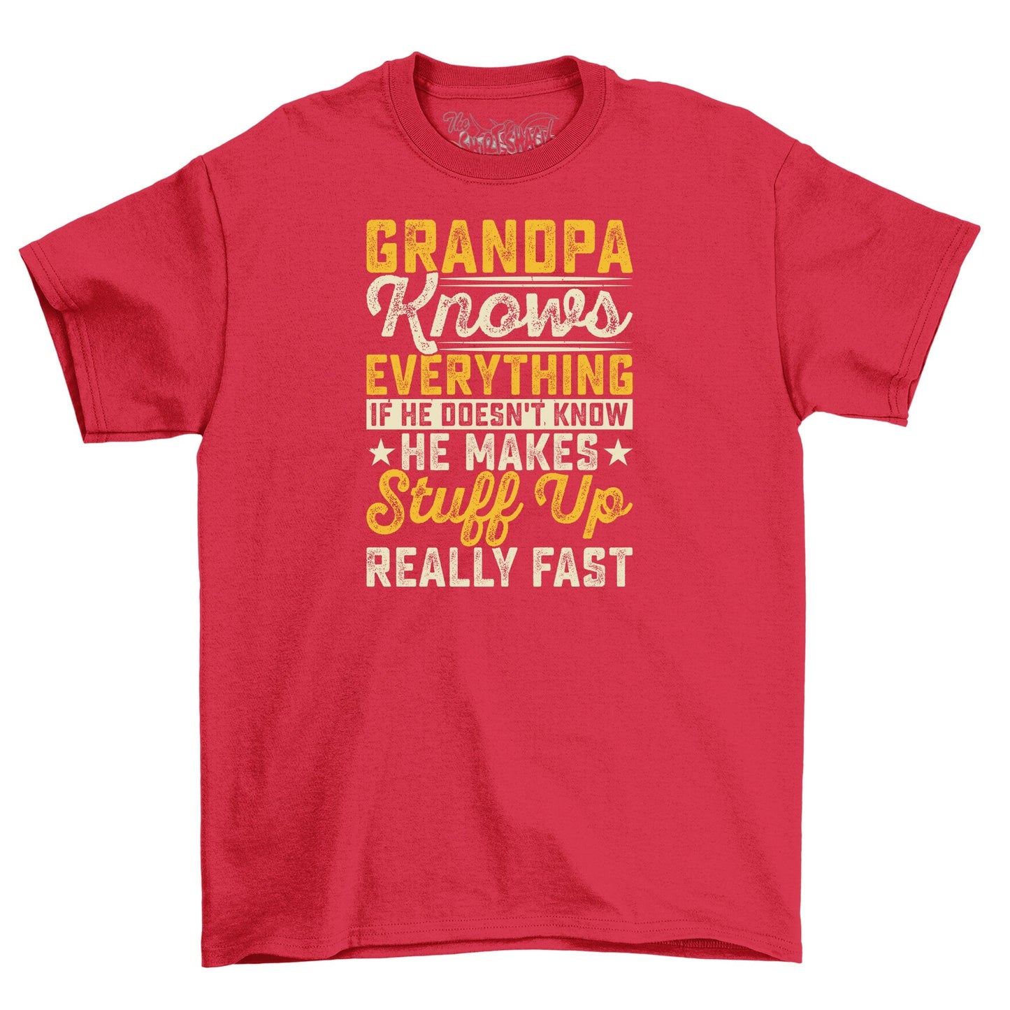 Grandpa Knows Everything T-Shirt Style001