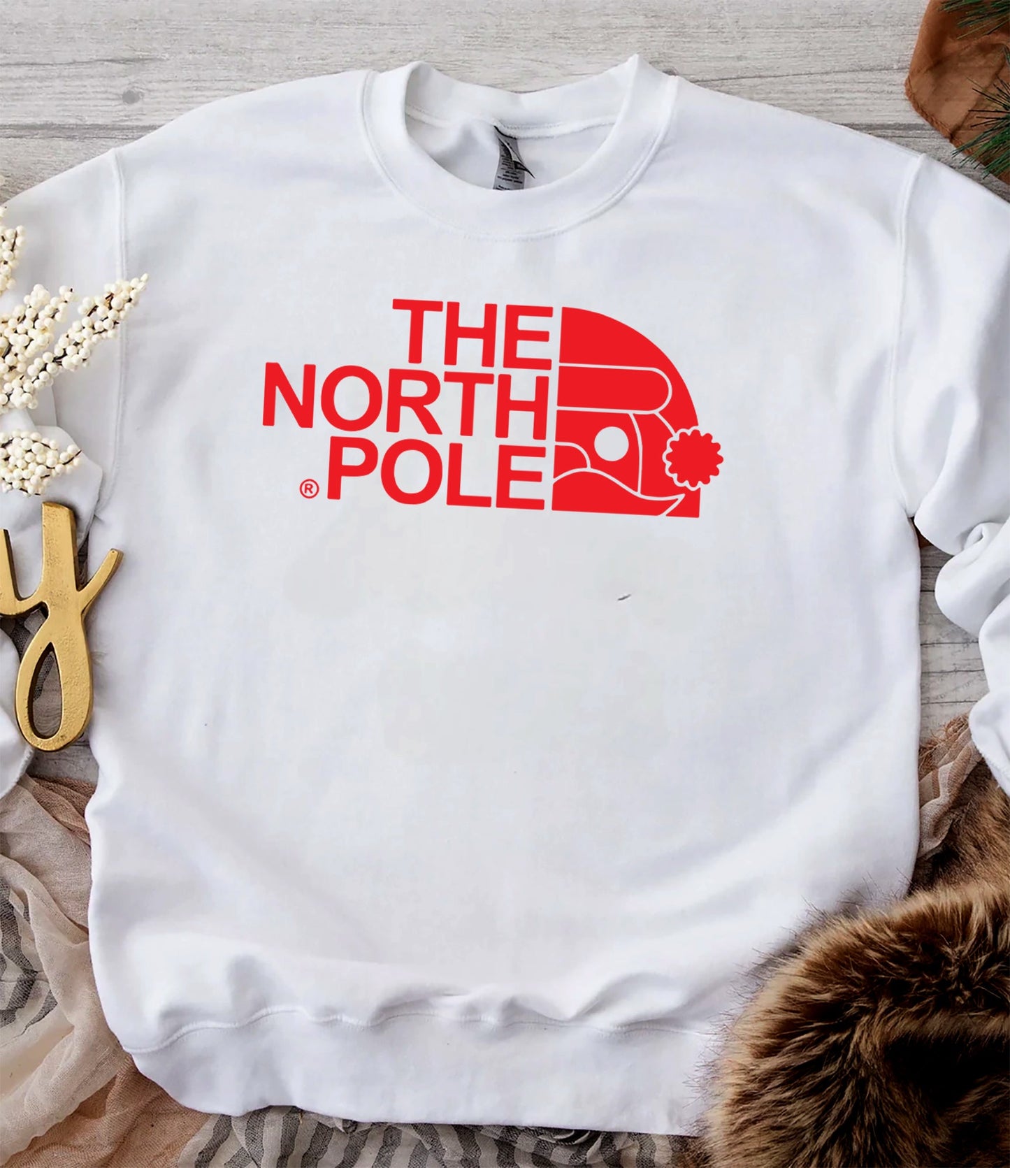 The North Pole Red Sweatshirt