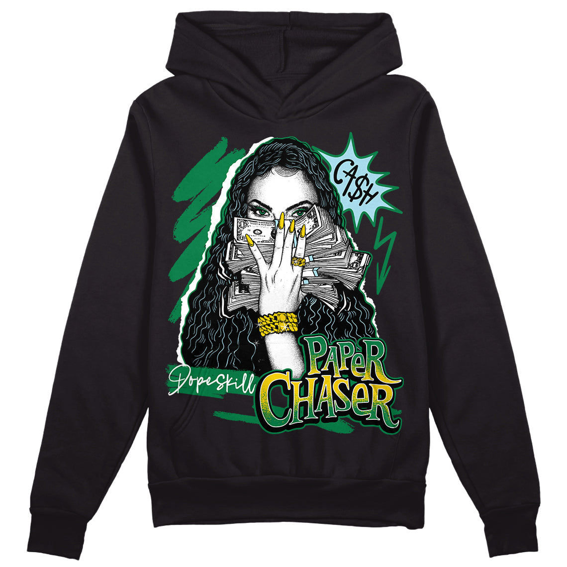 Lucky Green 5s DopeSkill Hoodie Sweatshirt NPC Graphic