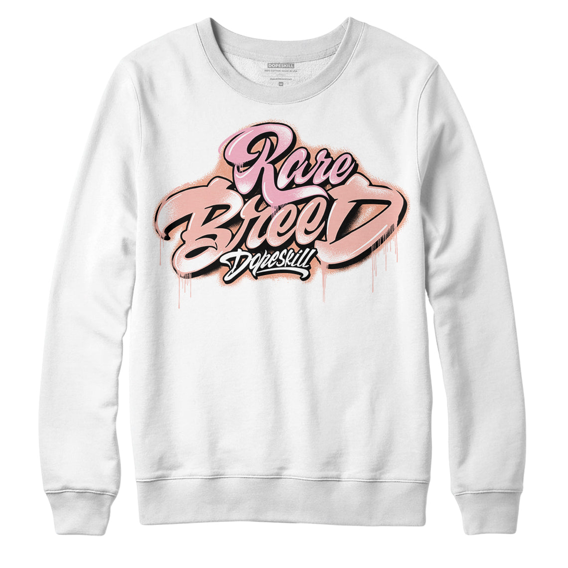 Legend Pink 11s DopeSkill Sweatshirt Rare Breed Type Graphic