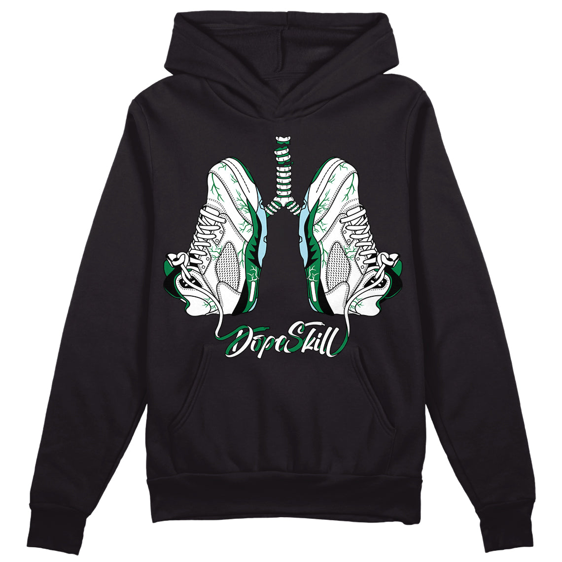 Lucky Green 5s DopeSkill Hoodie Sweatshirt Breathe Graphic