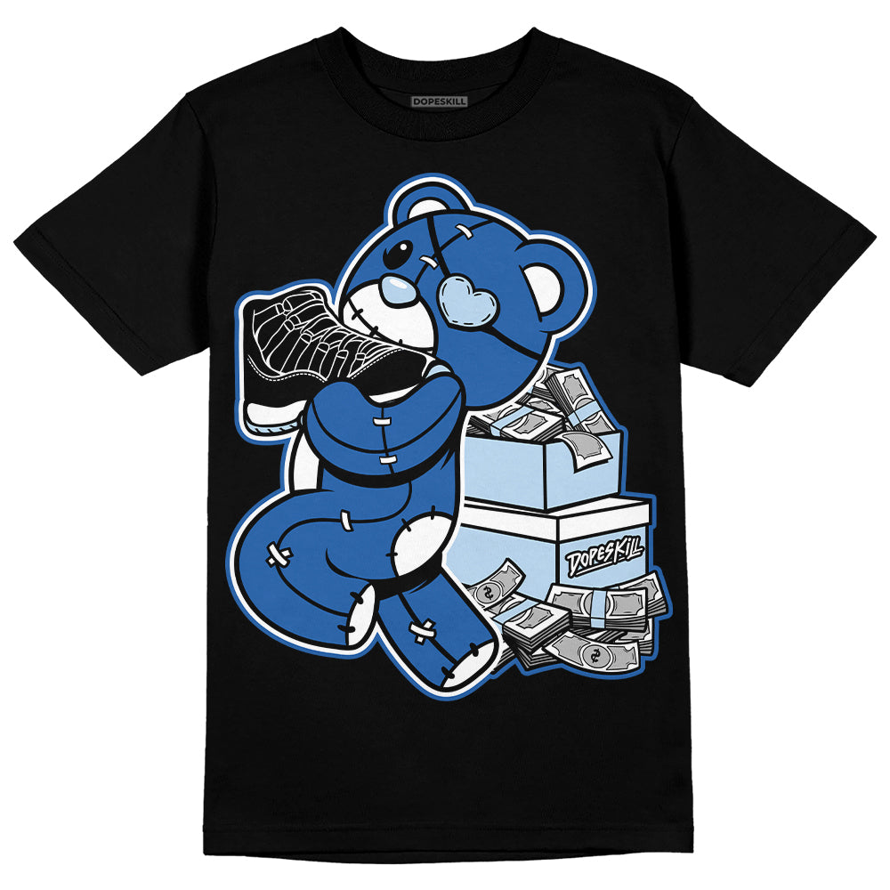 Space Jam 11s DopeSkill T-Shirt Bear Steals Sneaker Graphic