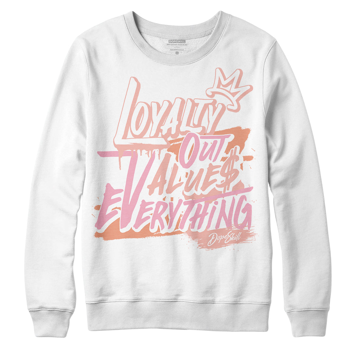 Legend Pink 11s DopeSkill Sweatshirt LOVE Graphic