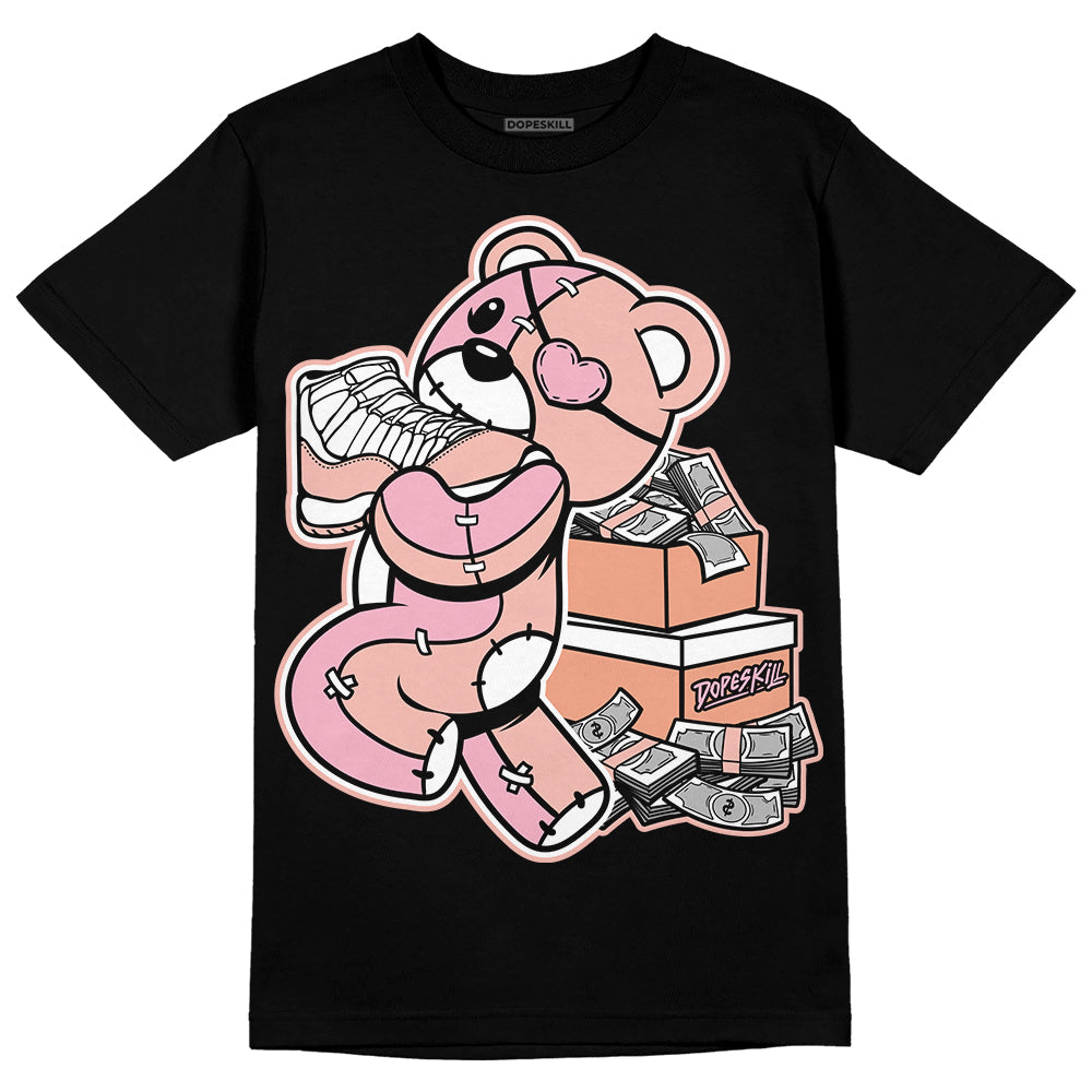 Legend Pink 11s DopeSkill T-Shirt Bear Steals Sneaker Graphic