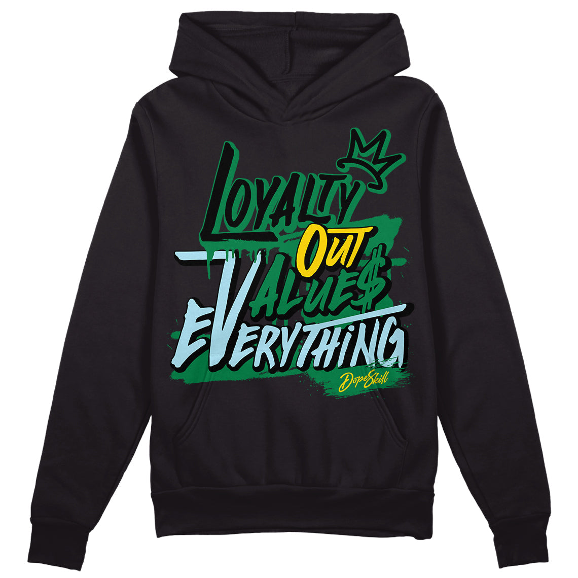 Lucky Green 5s DopeSkill Hoodie Sweatshirt LOVE Graphic