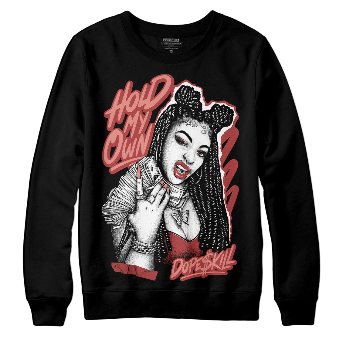 Dune Red 13s DopeSkill Sweatshirt New H.M.O Graphic