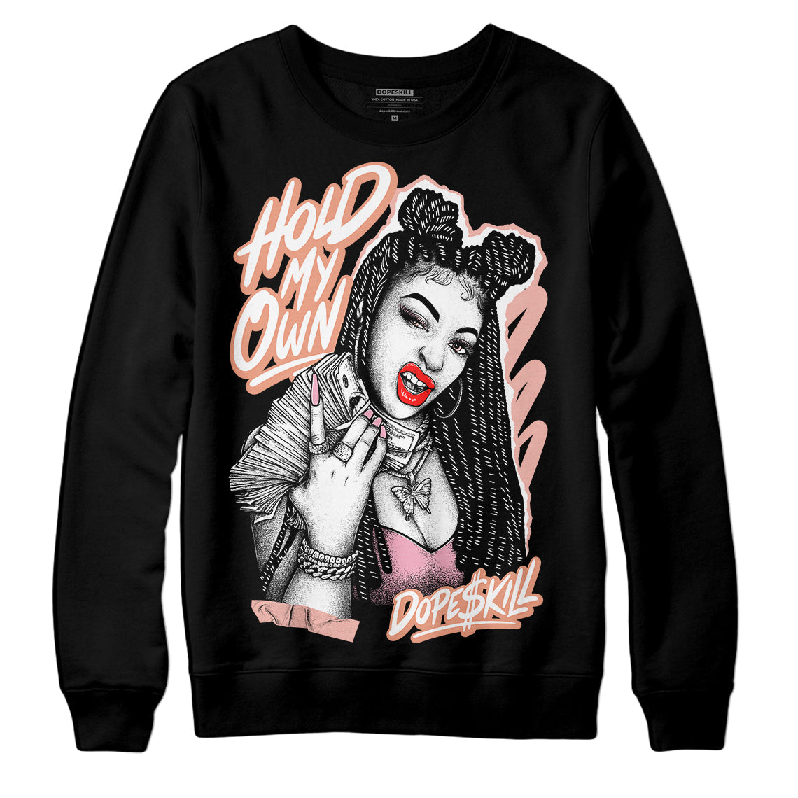 Legend Pink 11s DopeSkill Sweatshirt New H.M.O Graphic
