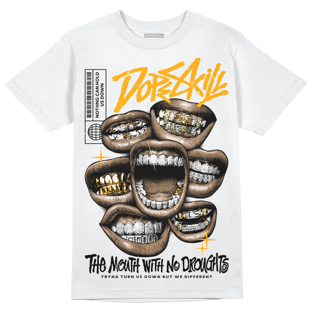 Black Taxi 12s DopeSkill T-Shirt The Mouth With No Droughts Graphic