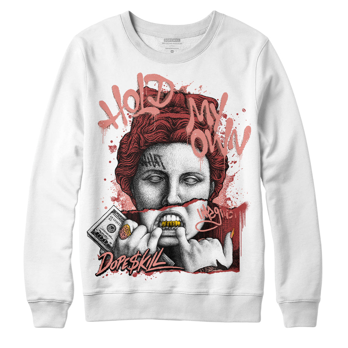 Dune Red 13s DopeSkill Sweatshirt Hold My Own Graphic