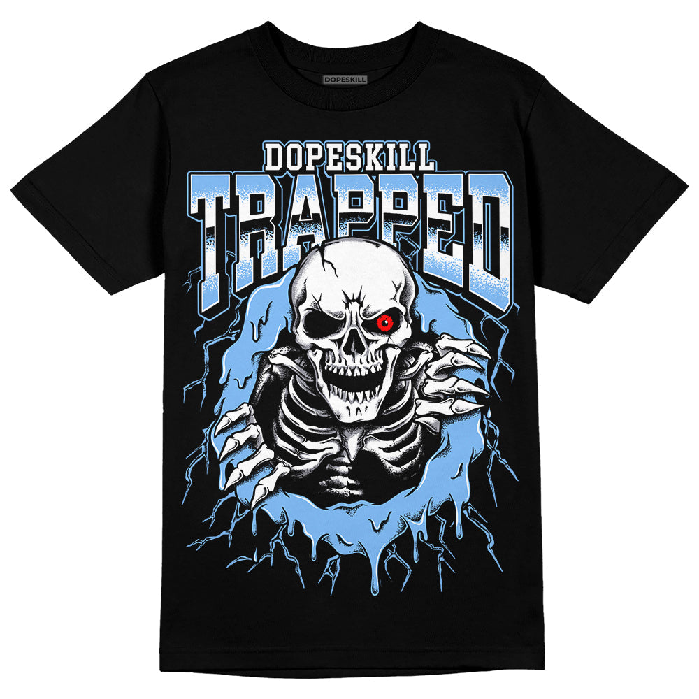 Powder Blue 9s DopeSkill T-Shirt Trapped Halloween Graphic